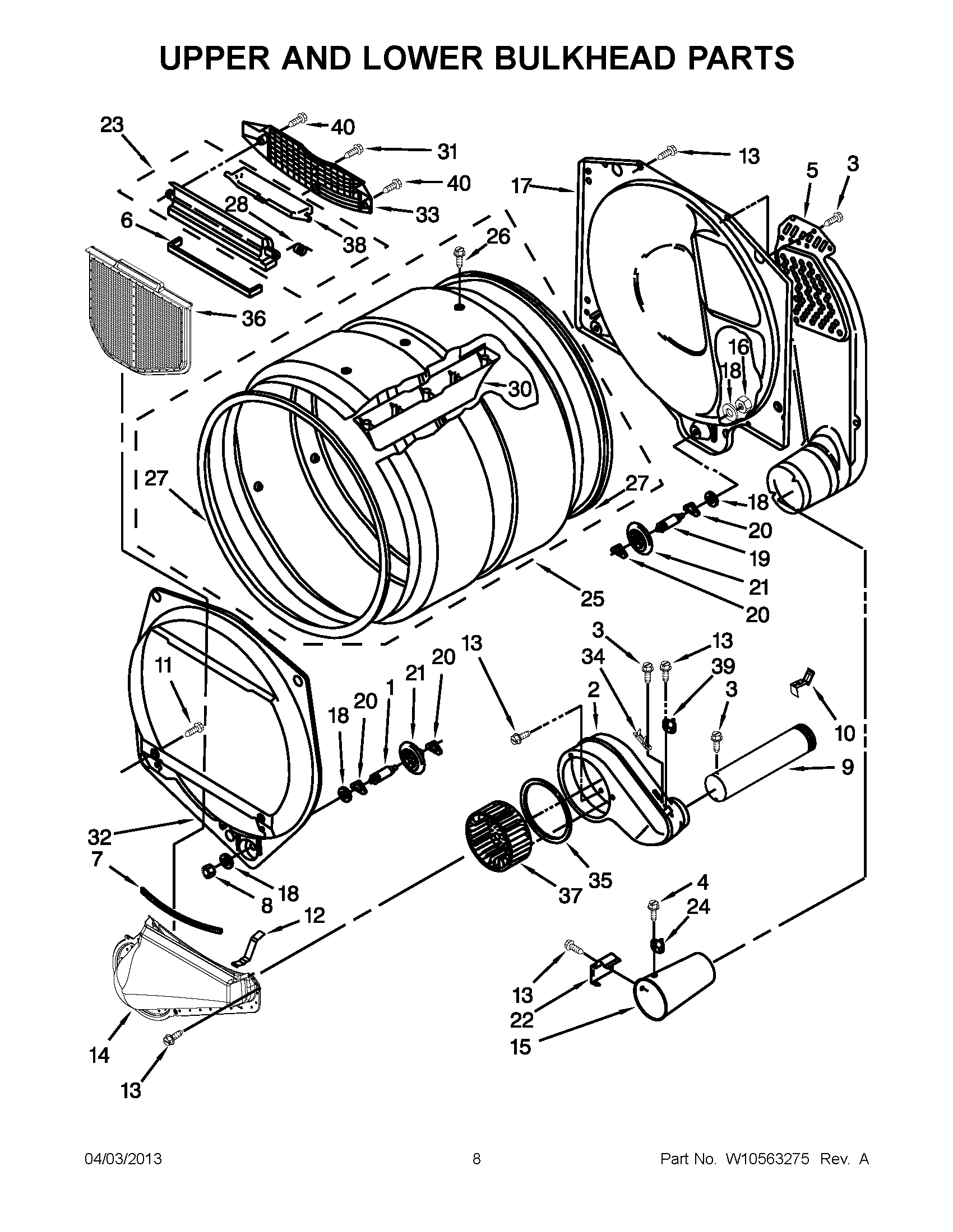 04 - UPPER AND LOWER BULKHEAD PARTS