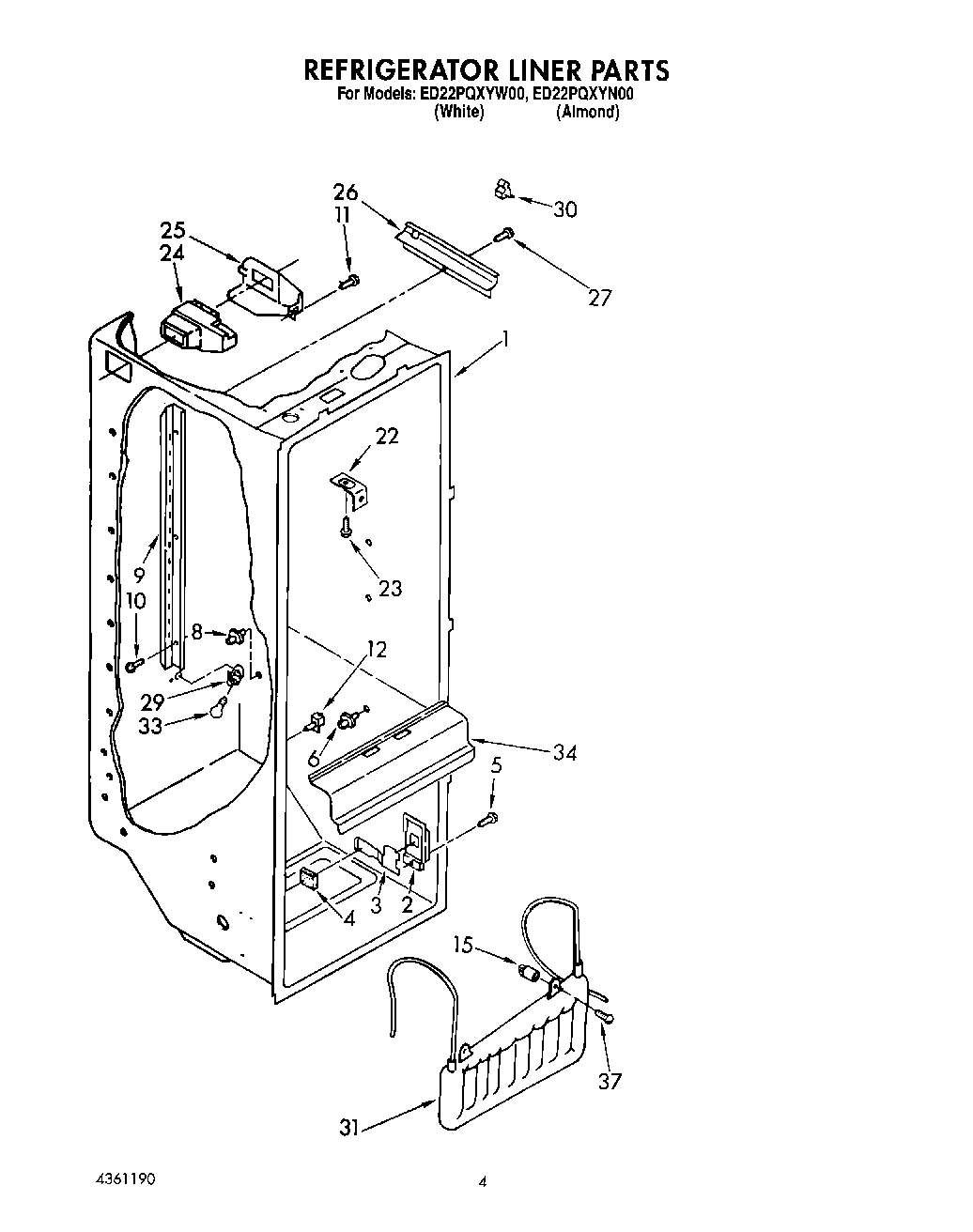 03 - REFRIGERATOR LINER