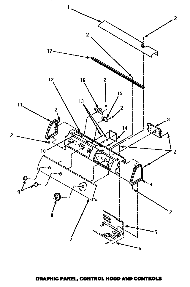 05 - GRAPHIC PANEL, CONTROL HOOD & CONTROLS