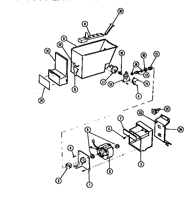 07 - REFRIGERATOR CONTROL ASSEMBLY, DAMP