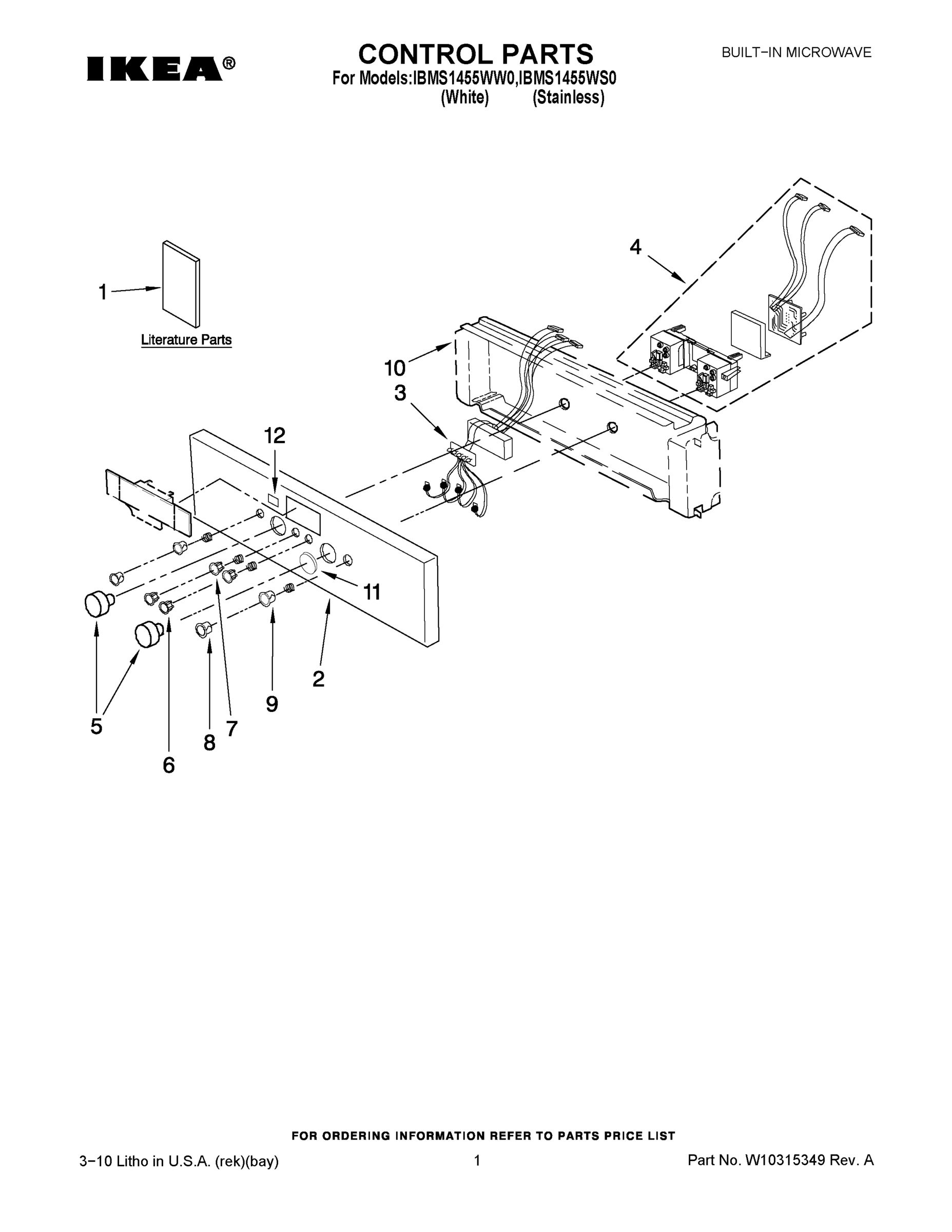 01 - CONTROL PARTS