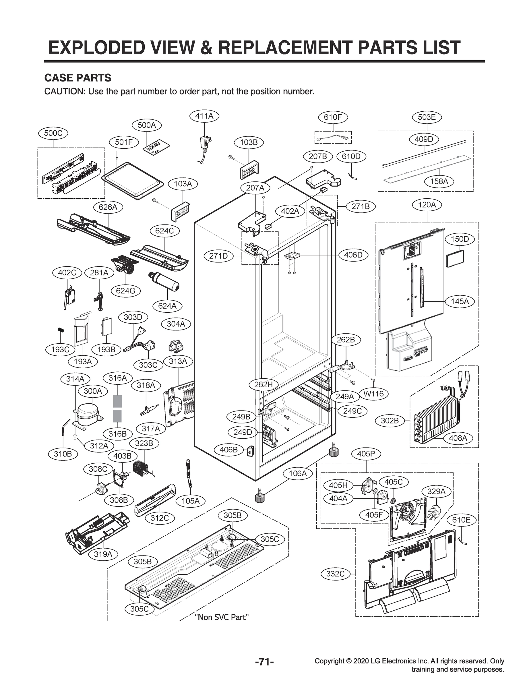 CASE PARTS