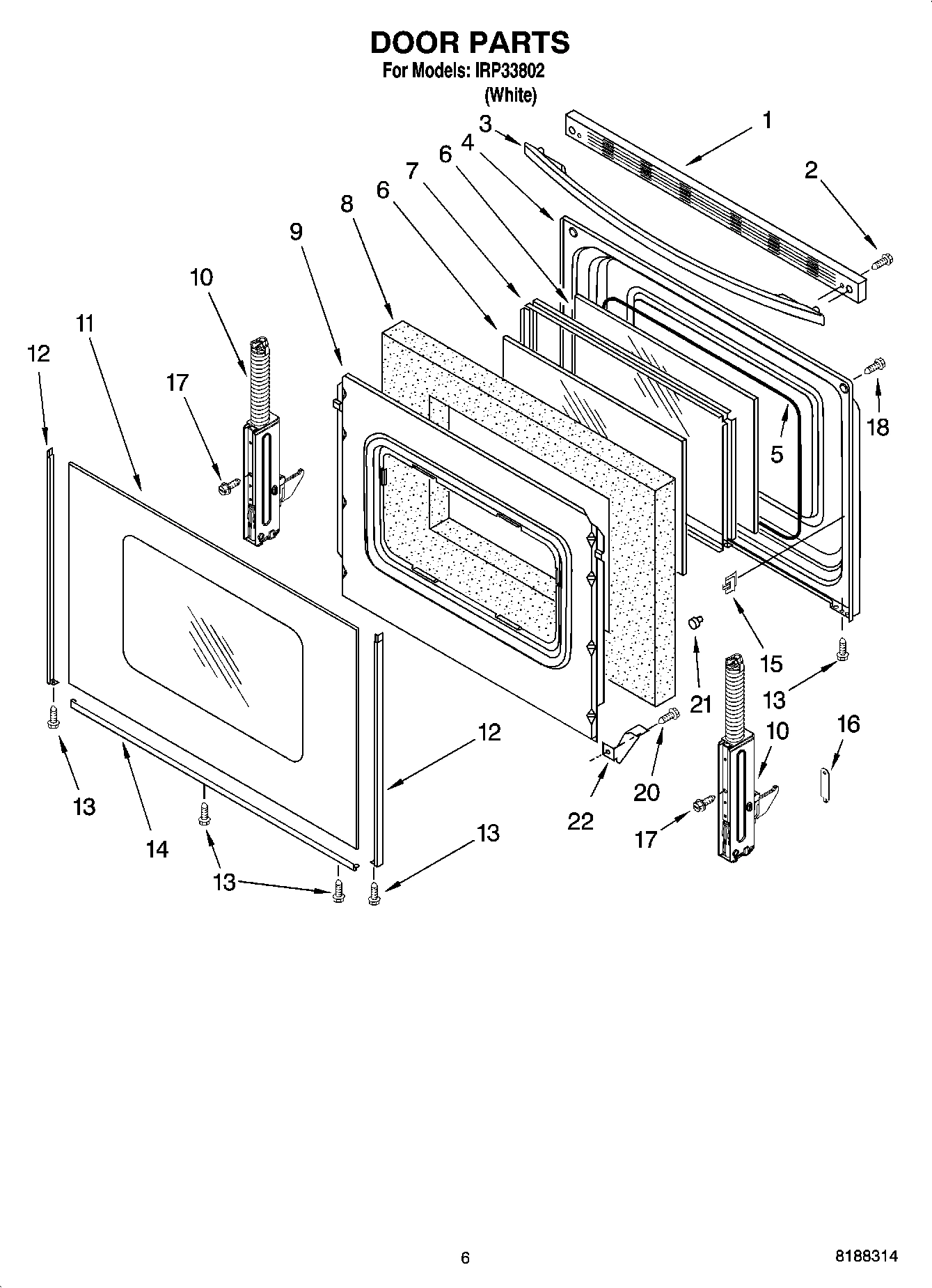 05 - DOOR PARTS, OPTIONAL PARTS (NOT INCLUDED)