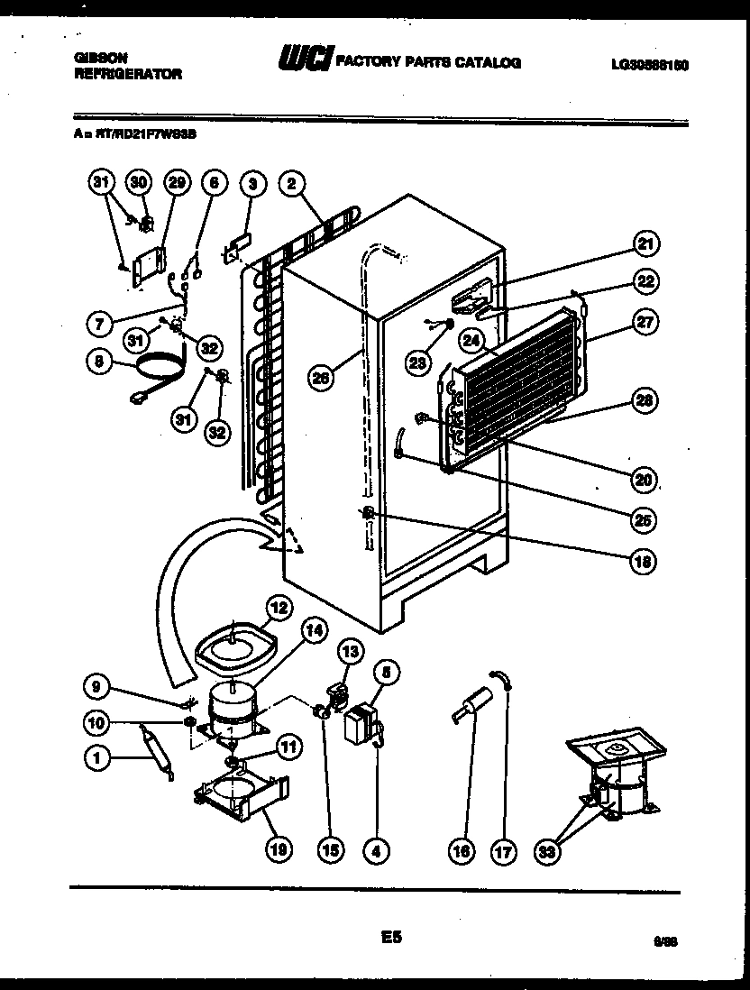 05 - SYSTEM AND AUTOMATIC DEFROST PARTS
