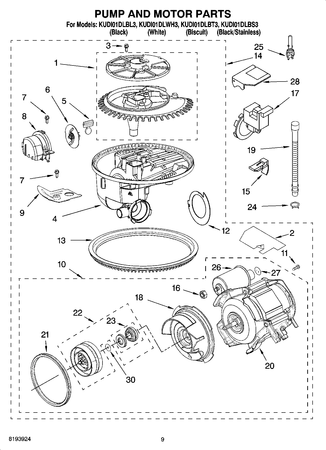 08 - PUMP AND MOTOR PARTS