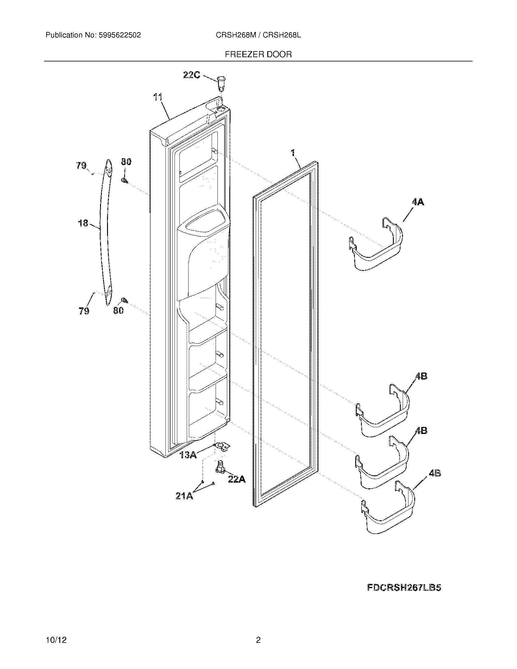 03 - FREEZER DOOR