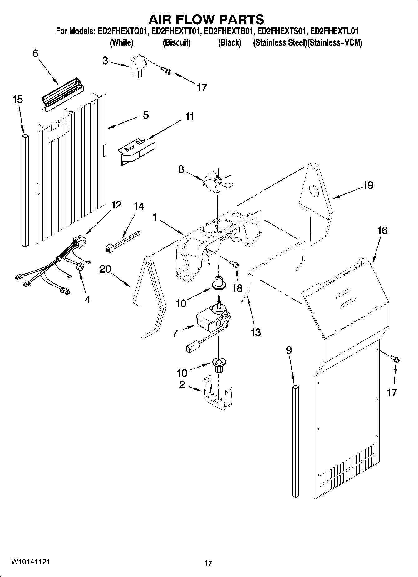 10 - AIR FLOW PARTS