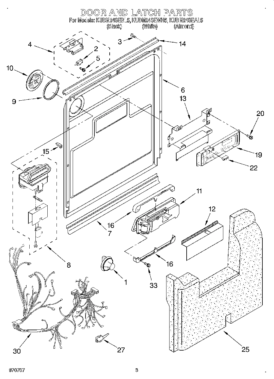 03 - DOOR AND LATCH
