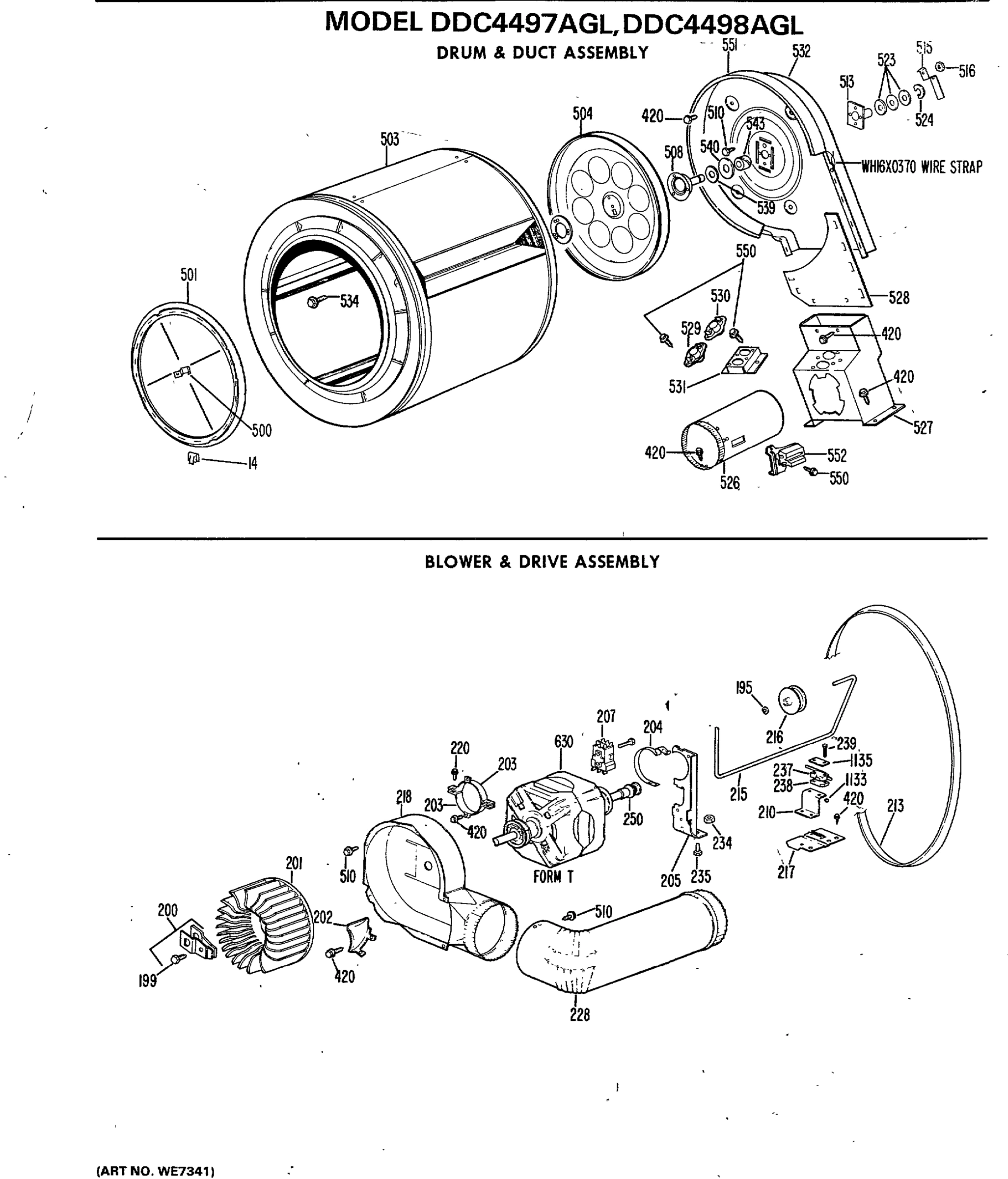 DRUM & DUCT ASSEMBLY