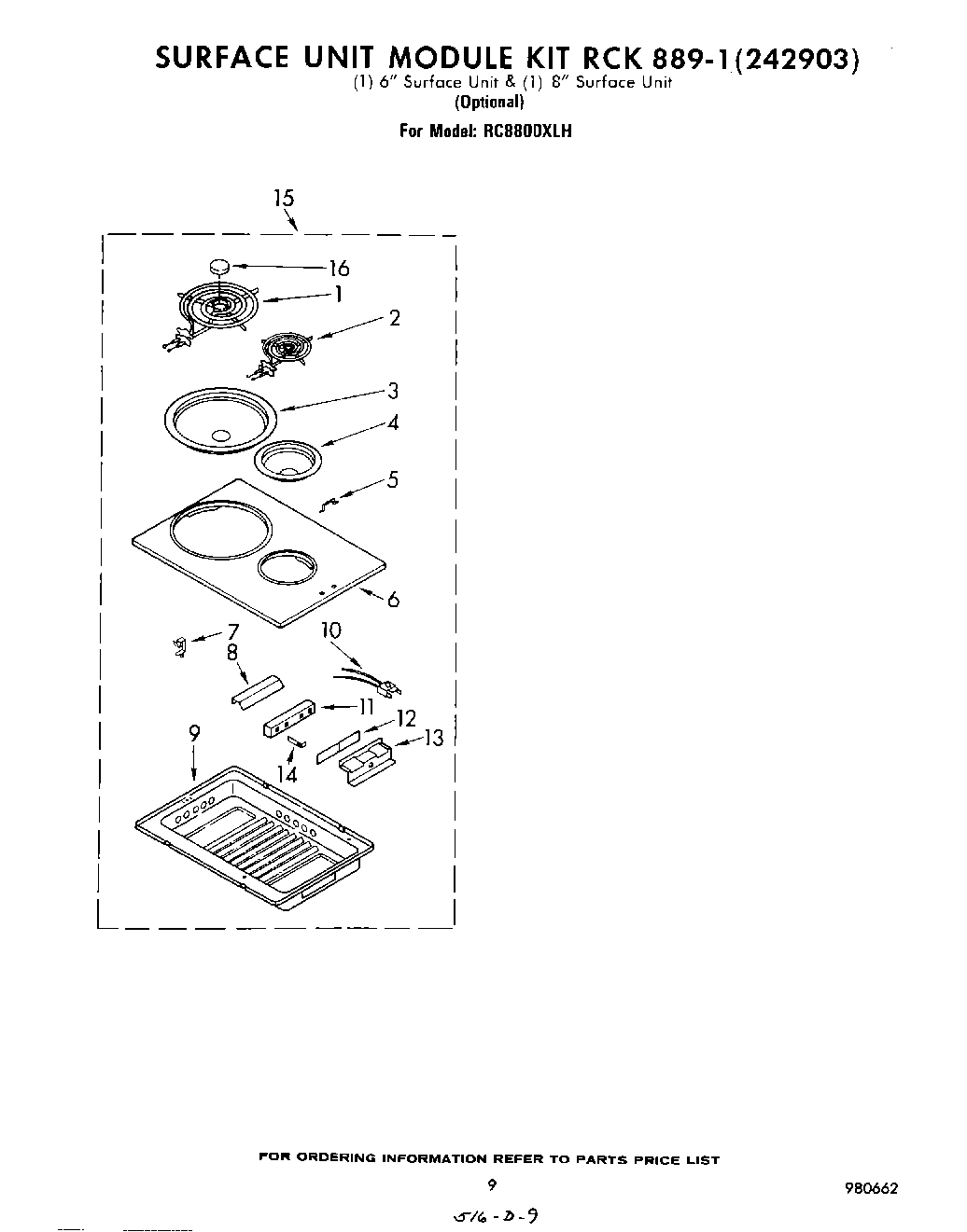 08 - SURFACE UNIT RCK 889-1 (242903)