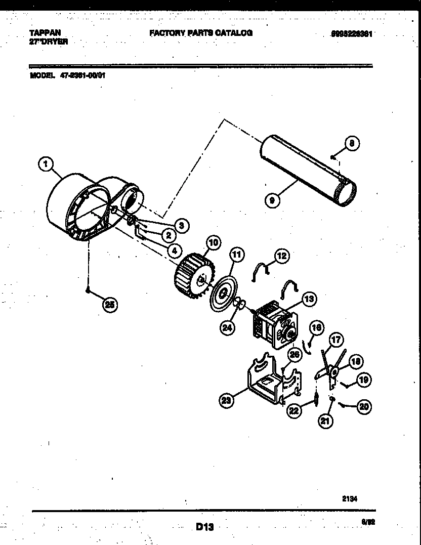 05 - BLOWER AND DRIVE PARTS