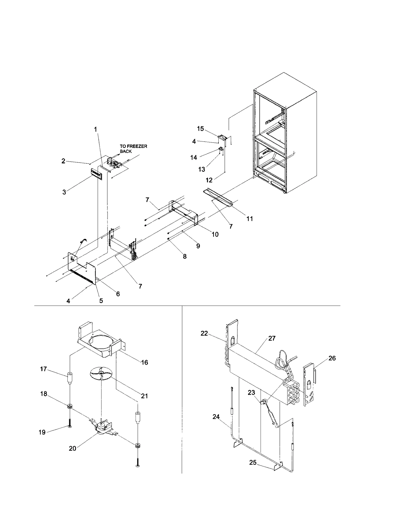 EVAPORATOR/FREEZER CONTROL