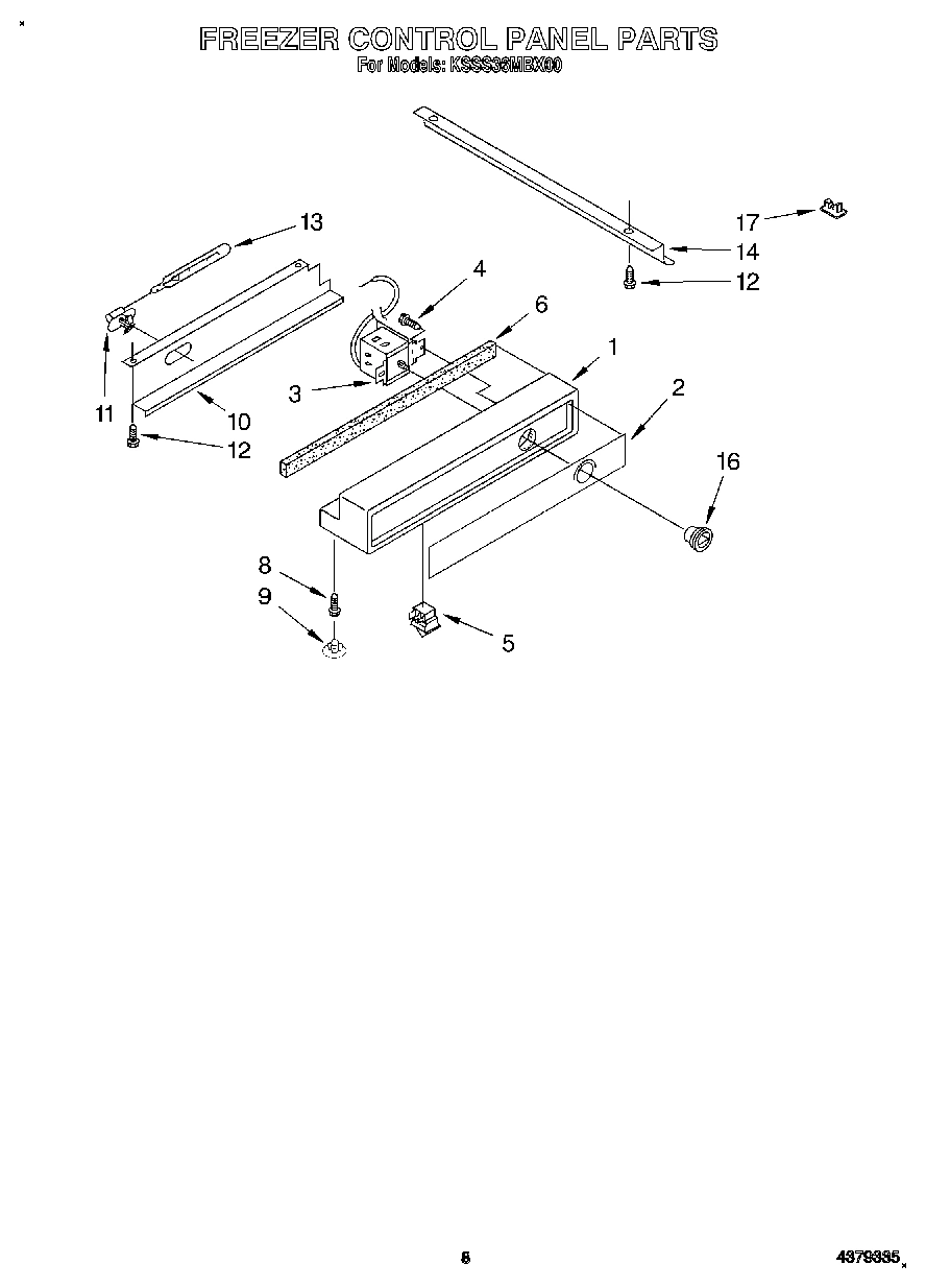 06 - FREEZER CONTROL PANEL