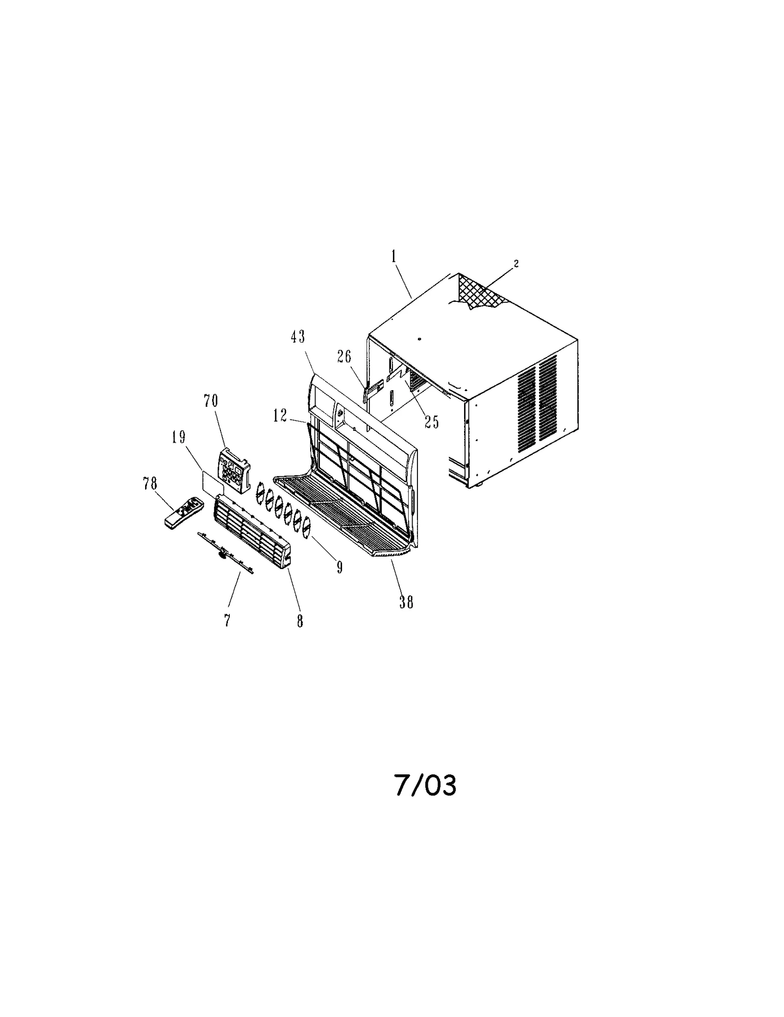 CABINET FRONT AND WRAPPER
