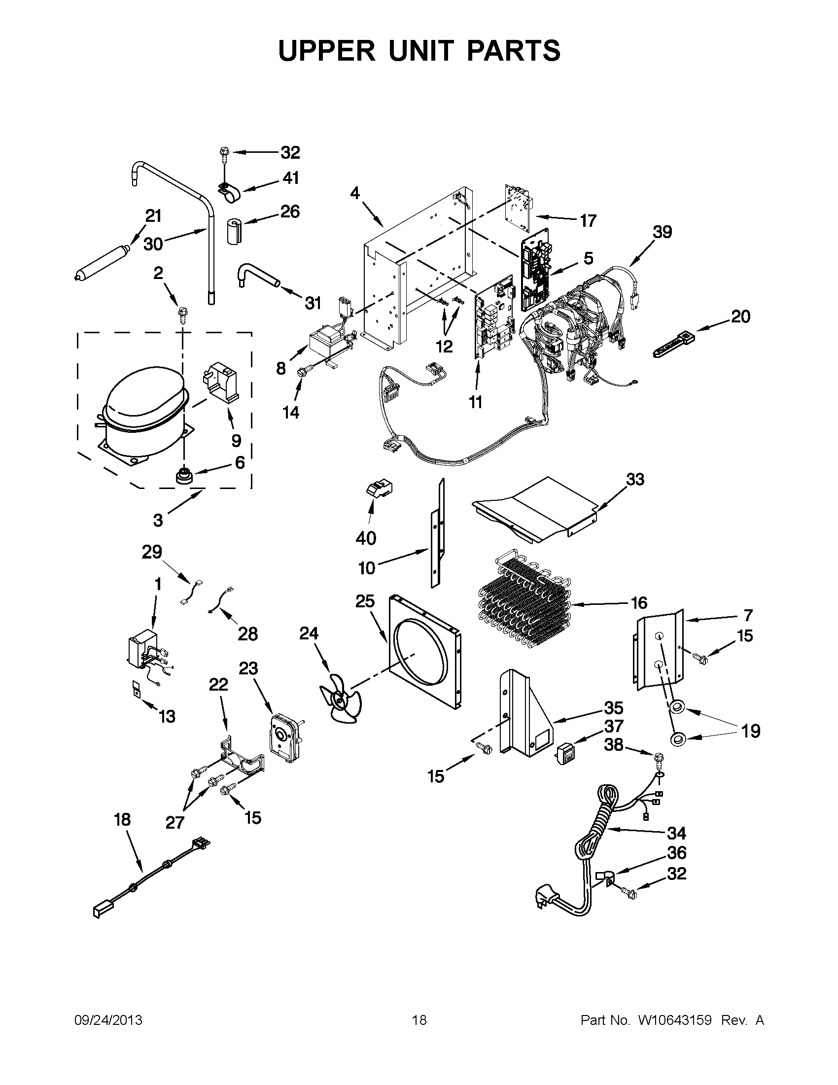 10 - UPPER UNIT PARTS