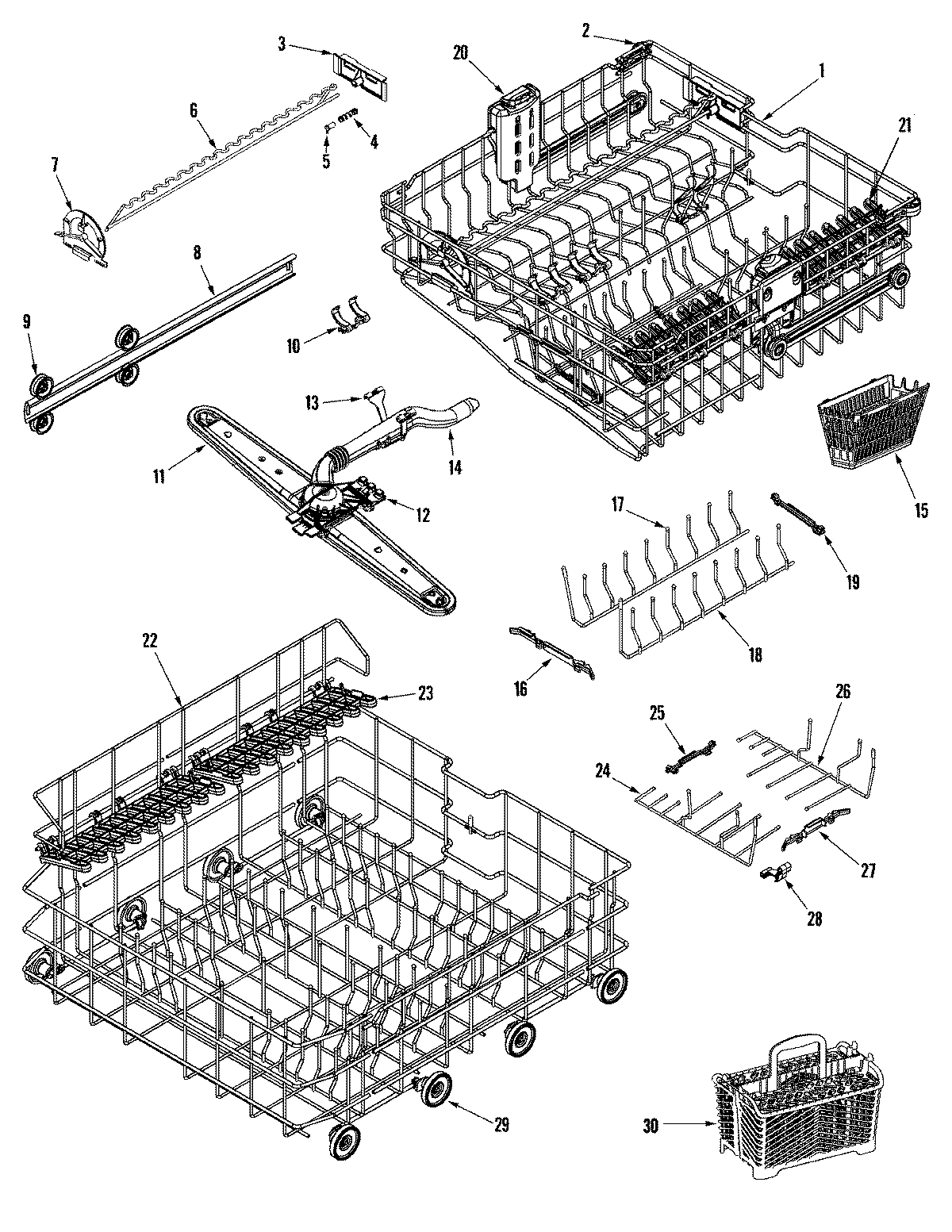 05 - TRACK & RACK ASSEMBLY