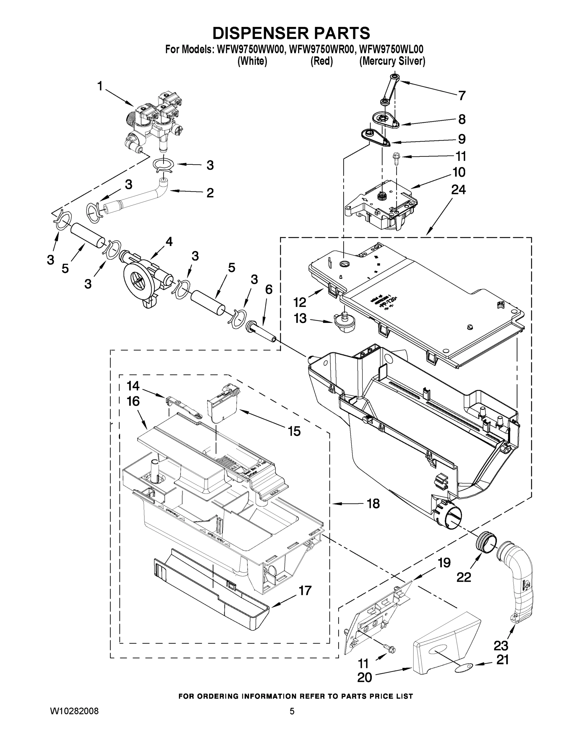 04 - DISPENSER PARTS
