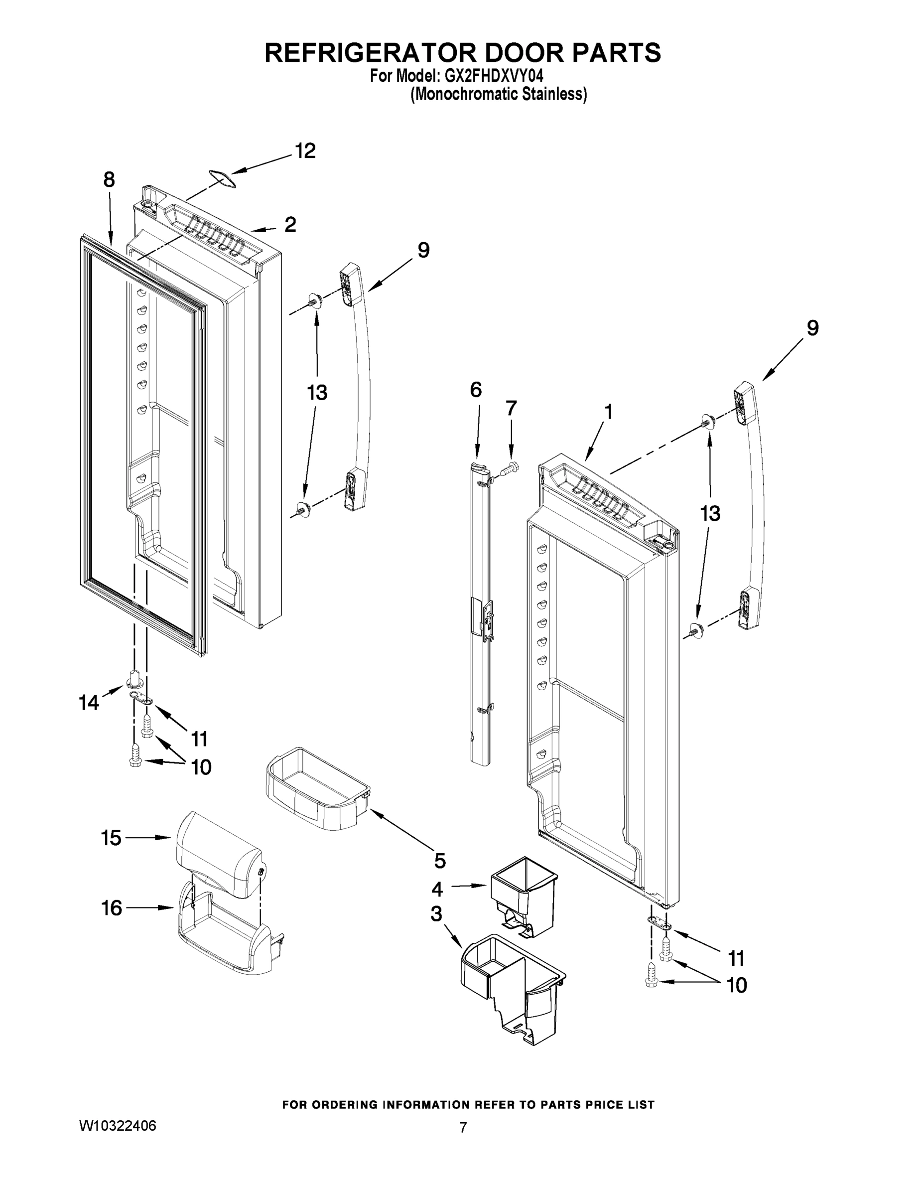 05 - REFRIGERATOR DOOR PARTS