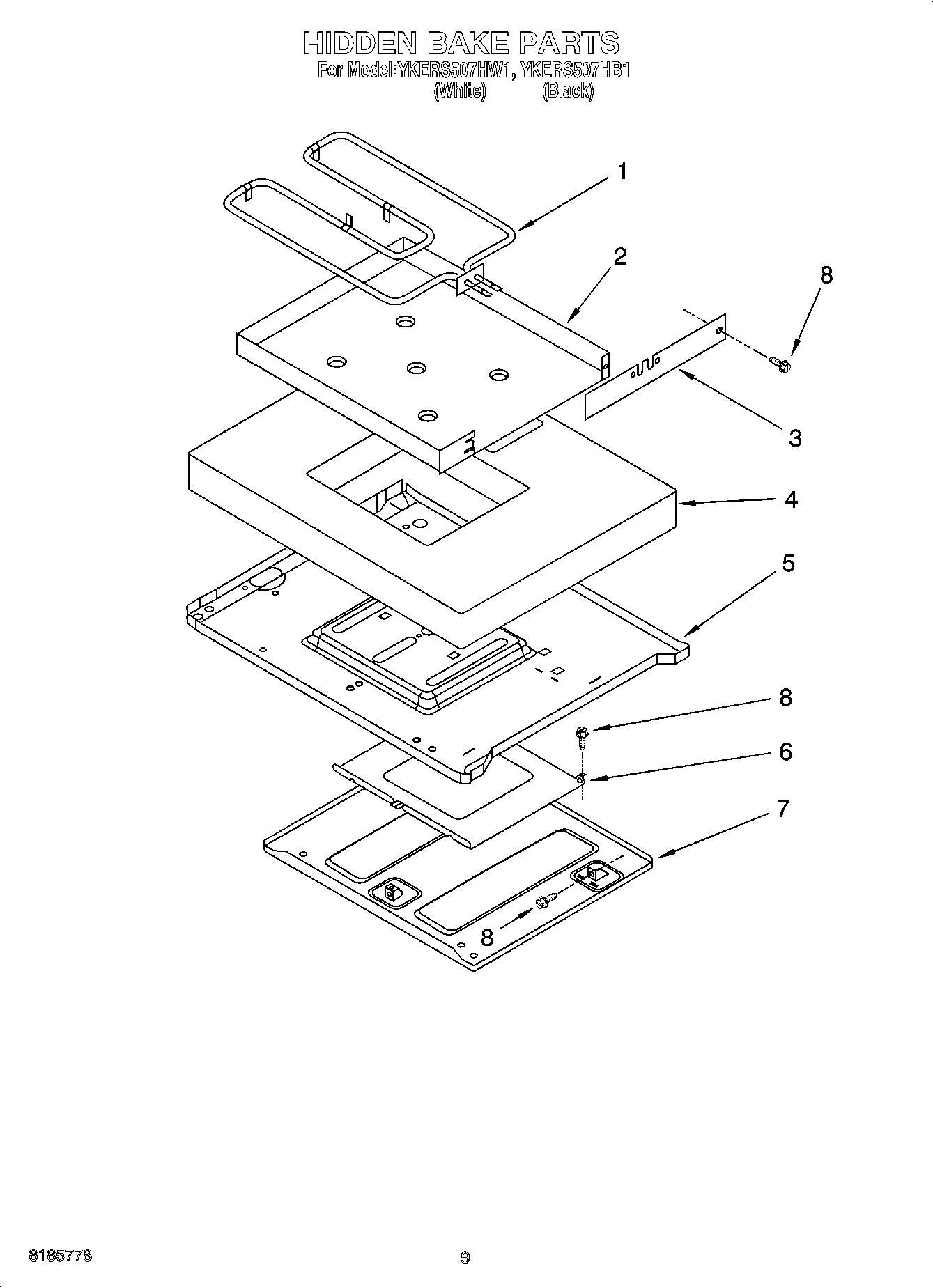 07 - HIDDEN BAKE PARTS, MISCELLANEOUS PARTS