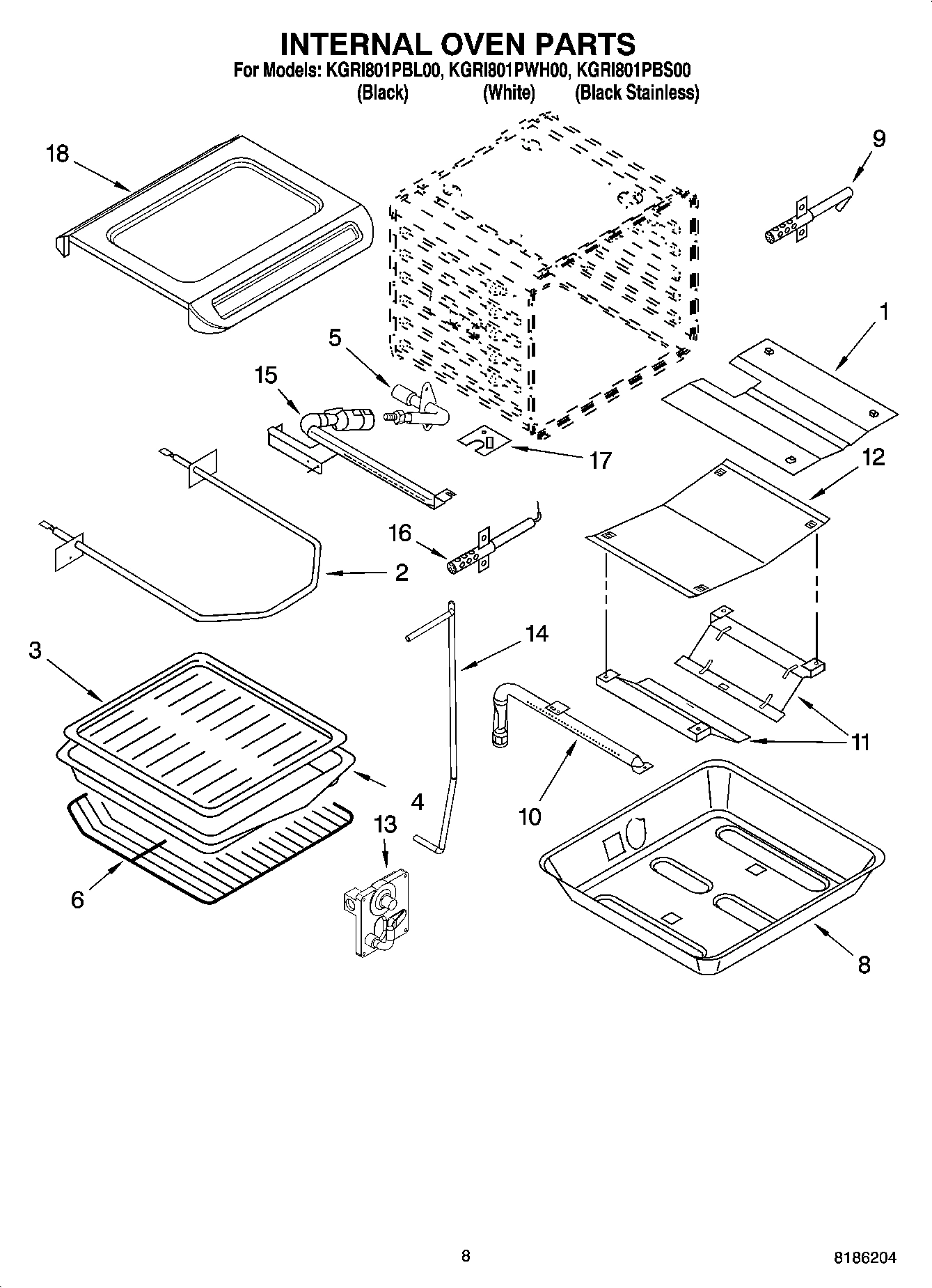 06 - INTERNAL OVEN PARTS