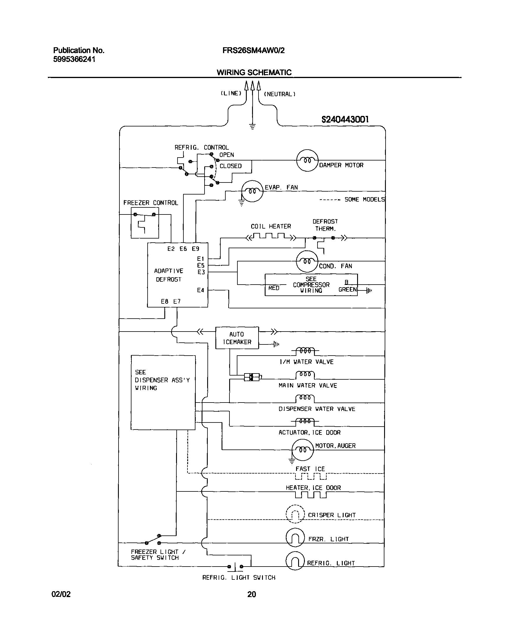 20 - WIRING SCHEMATIC