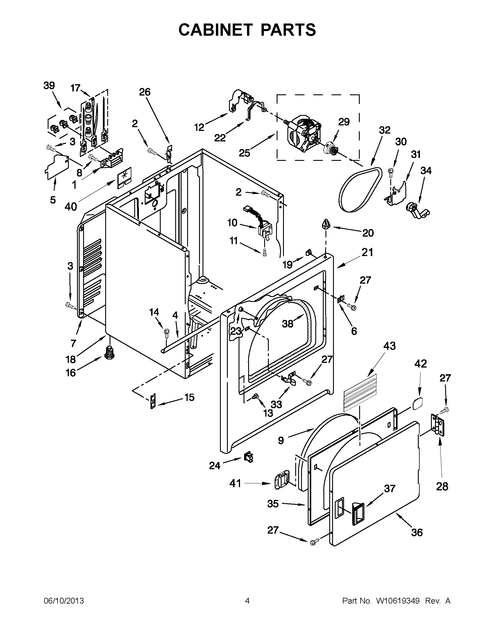 02 - CABINET PARTS