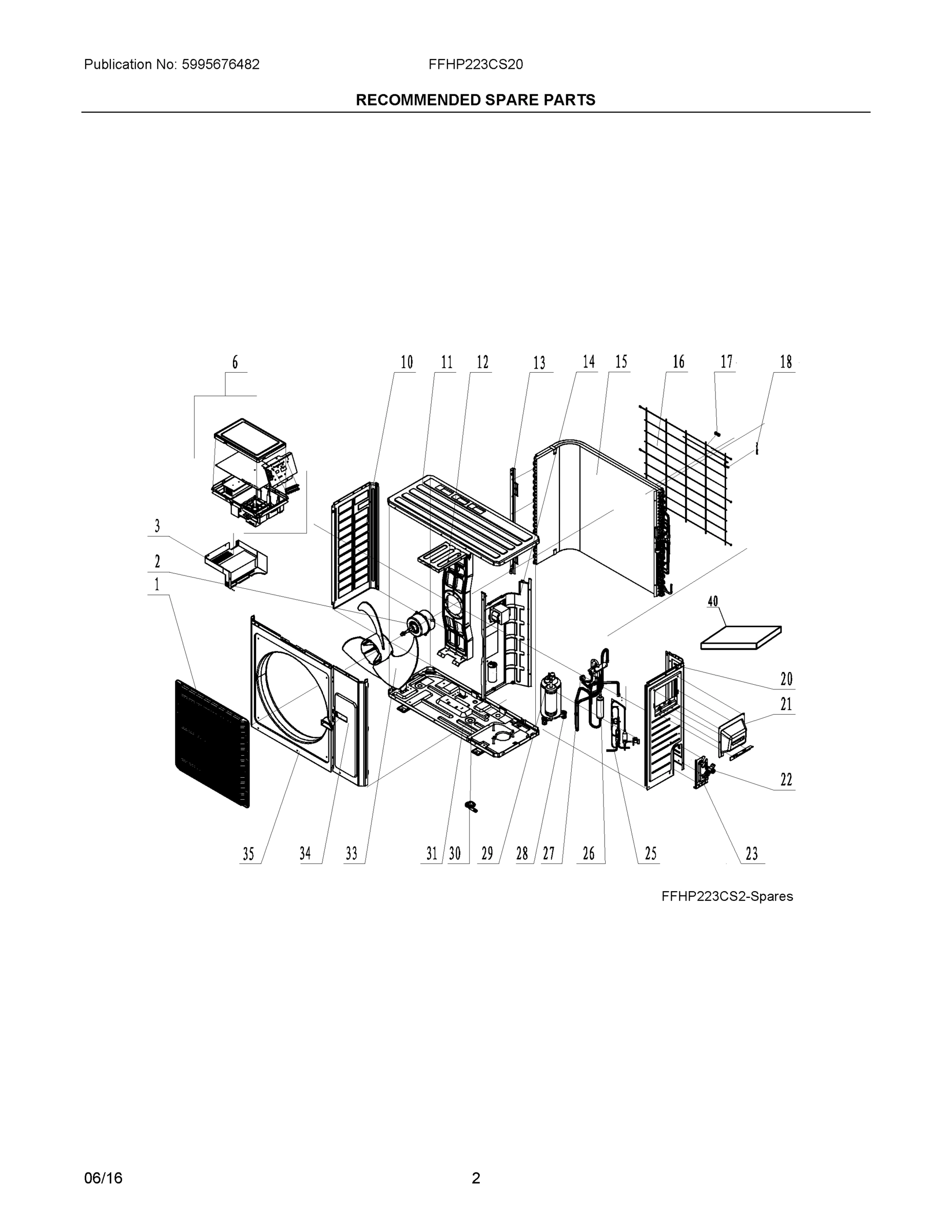 02 - RECOMMENDED SPARE PARTS