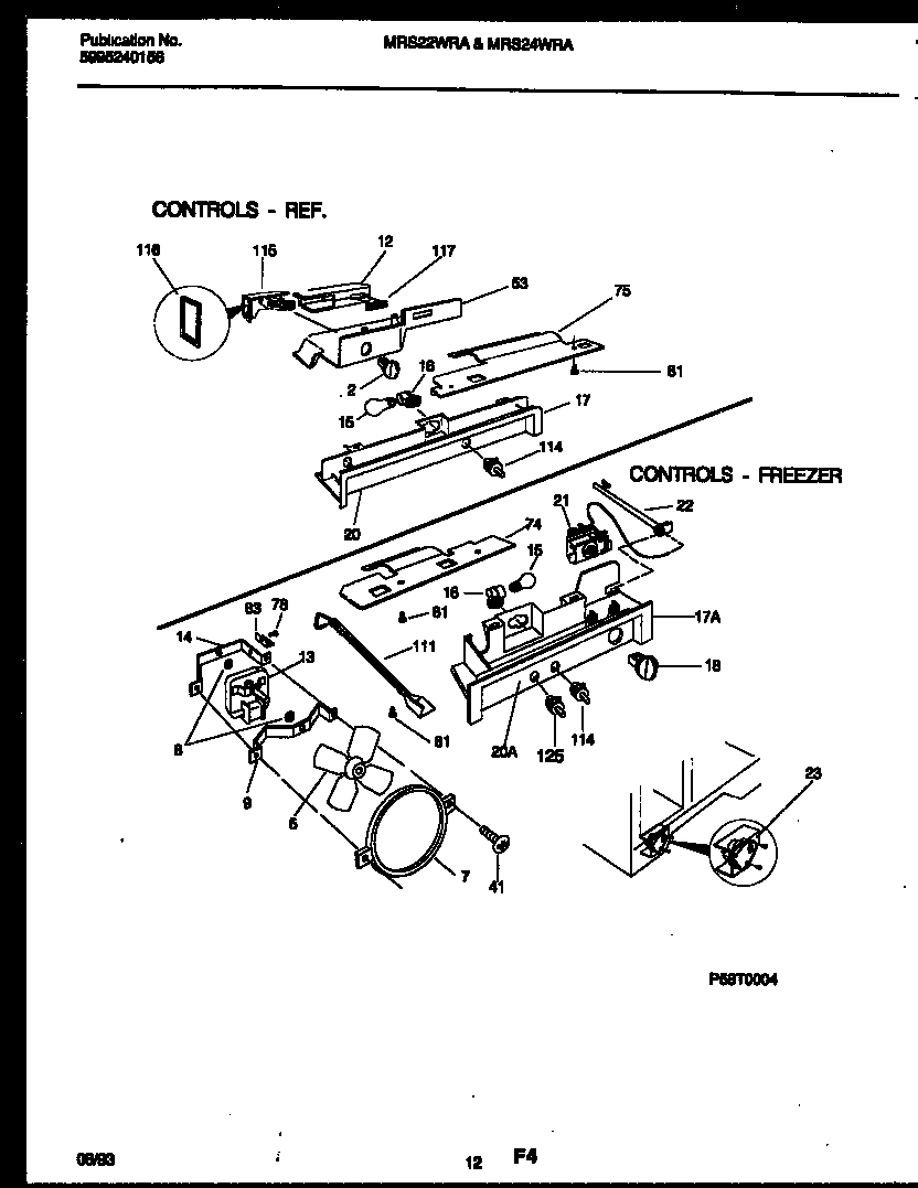 07 - REFRIGERATOR CONTROL ASSEMBLY, DAMP
