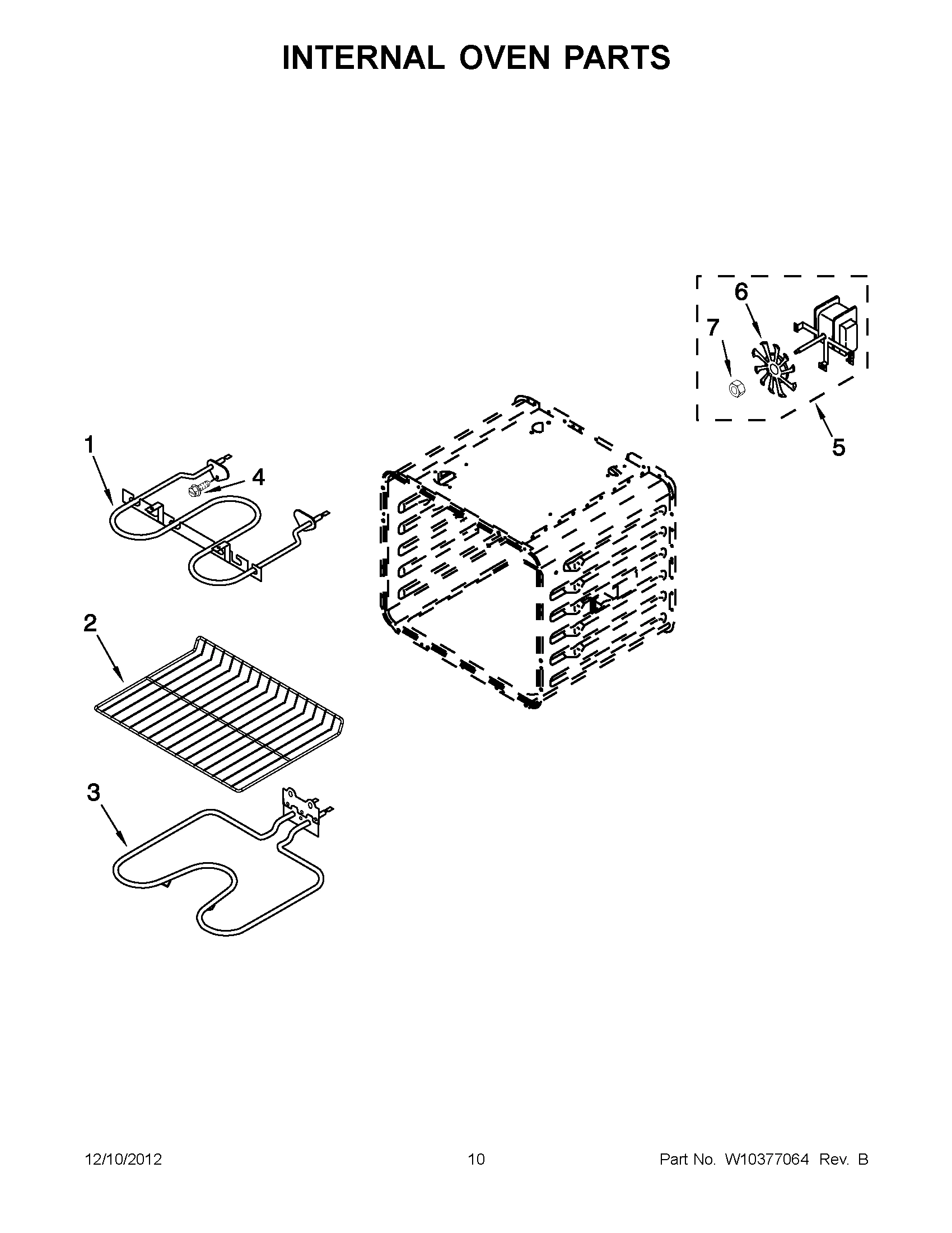 05 - INTERNAL OVEN PARTS