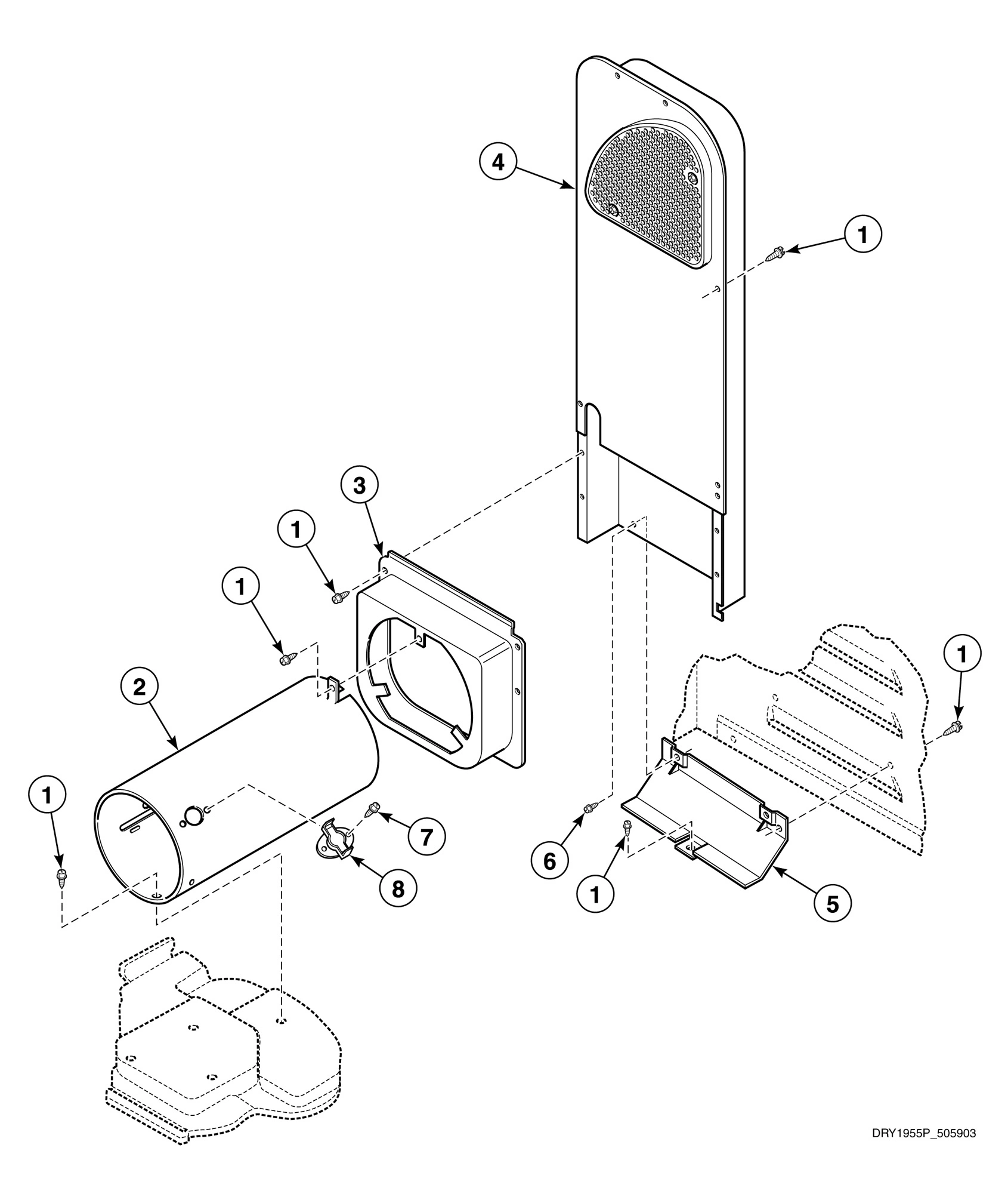 Heater Duct Assembly
