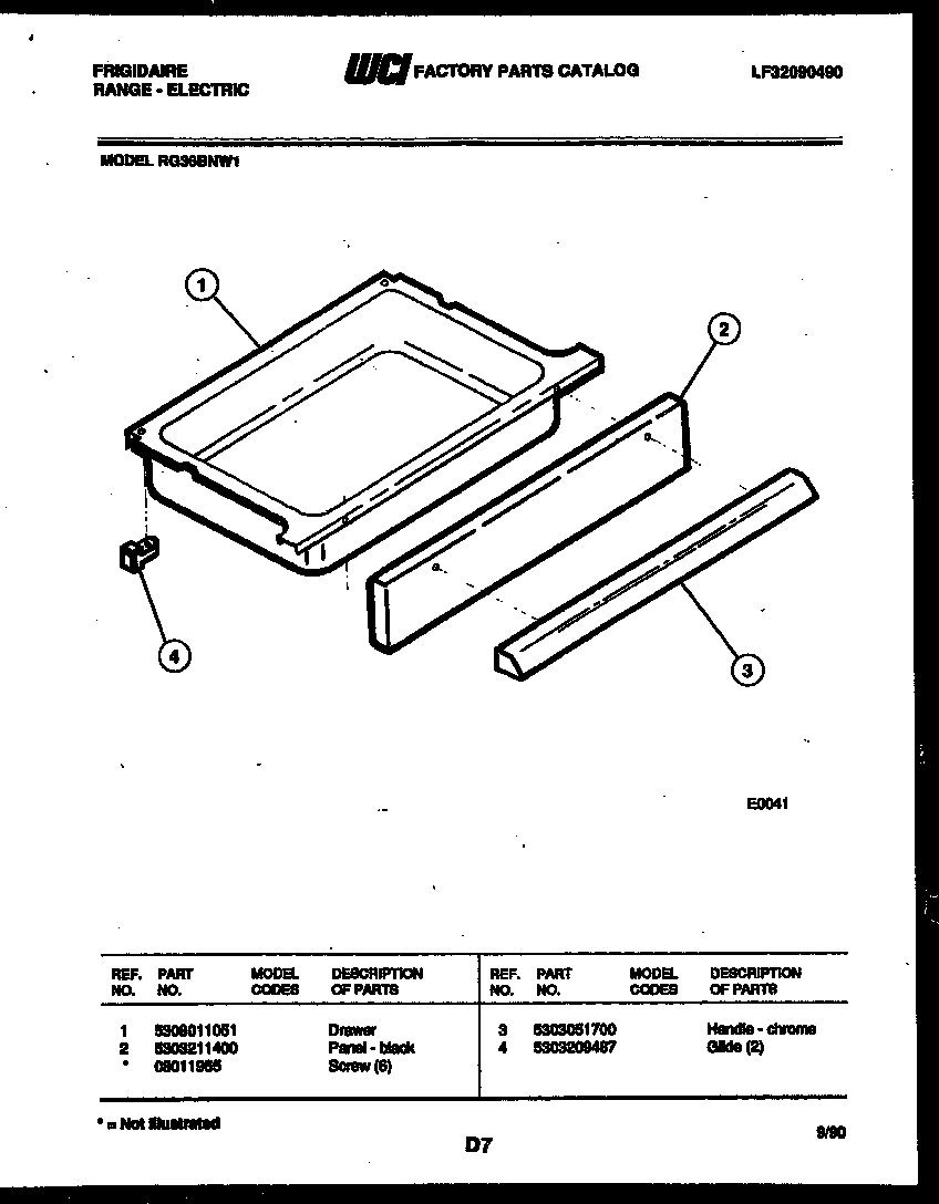 05 - DRAWER PARTS