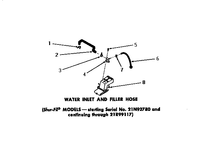27 - WATER INLET & FILLER HOSE