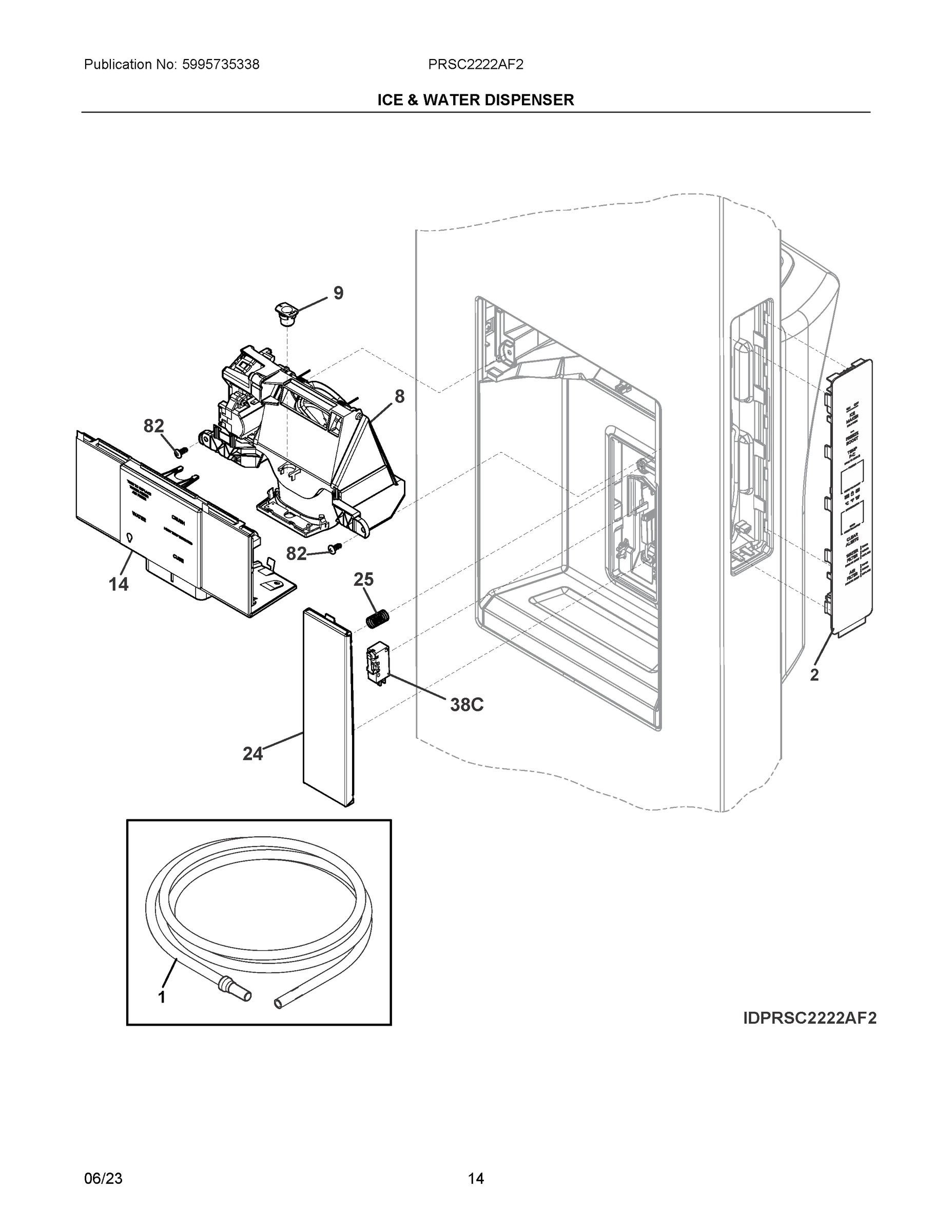 08 - ICE & WATER DISPENSER