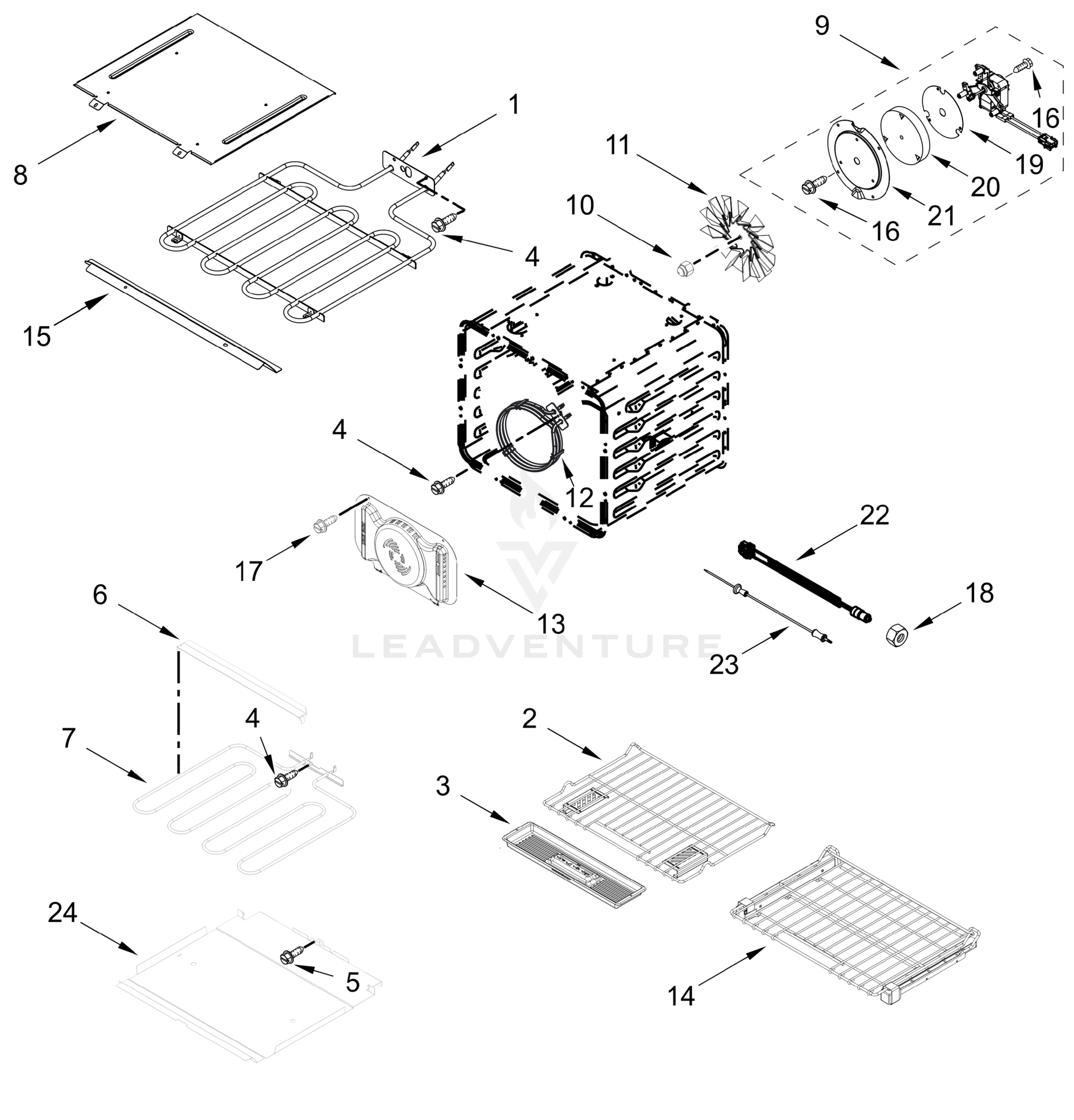 INTERNAL OVEN PARTS