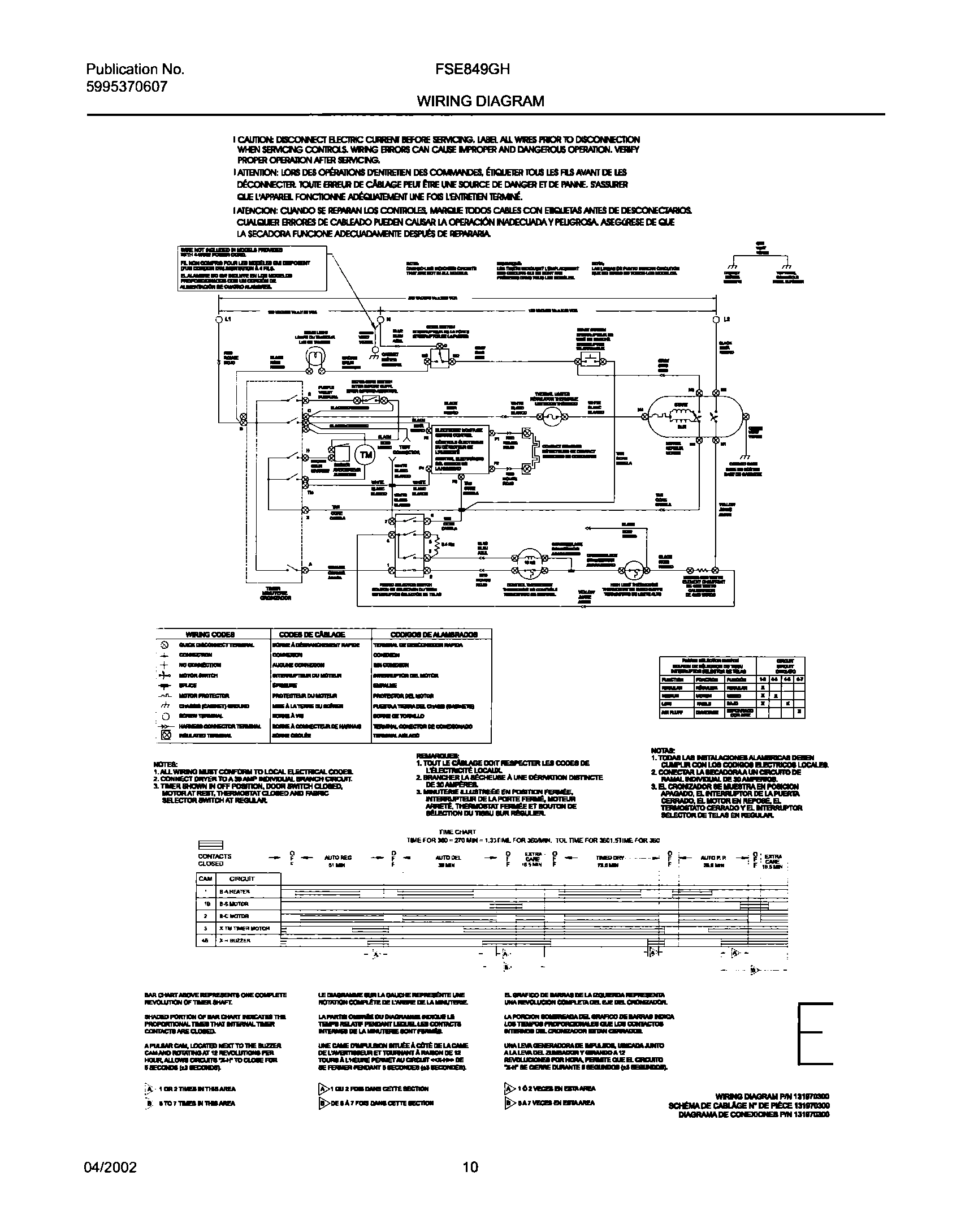 10 - 131970300 WIRING DIAGRAM