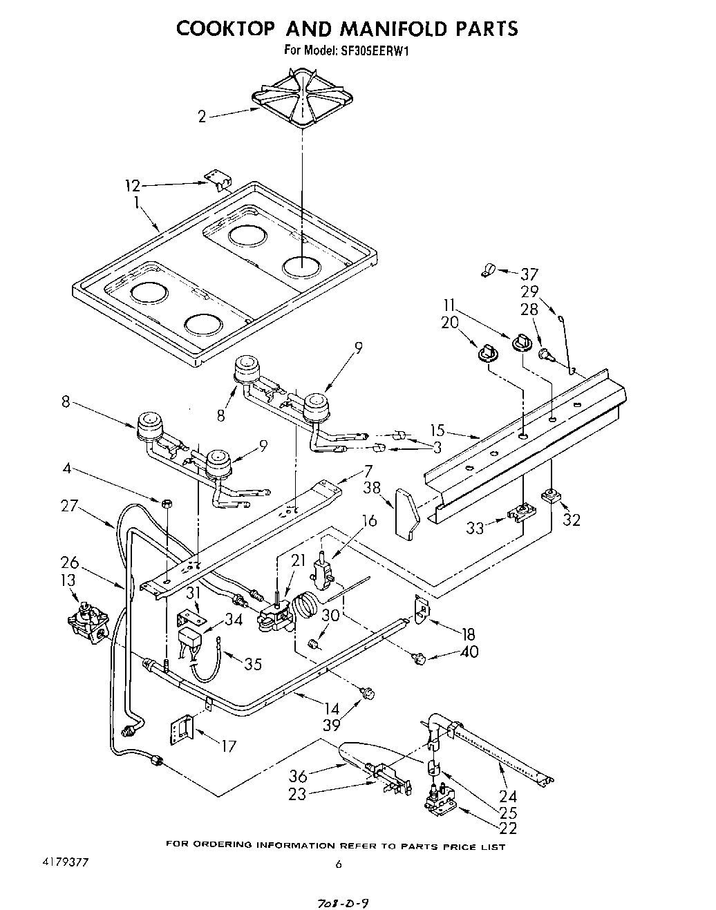 05 - COOKTOP AND MANIFOLD , LITERATURE A