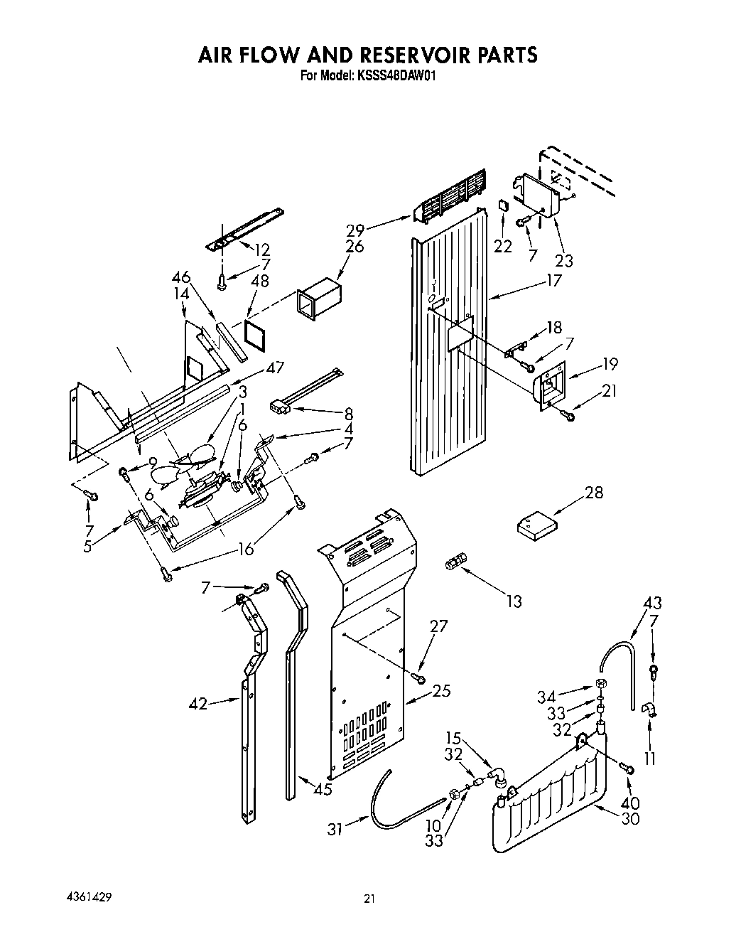 15 - AIR FLOW AND RESERVOIR