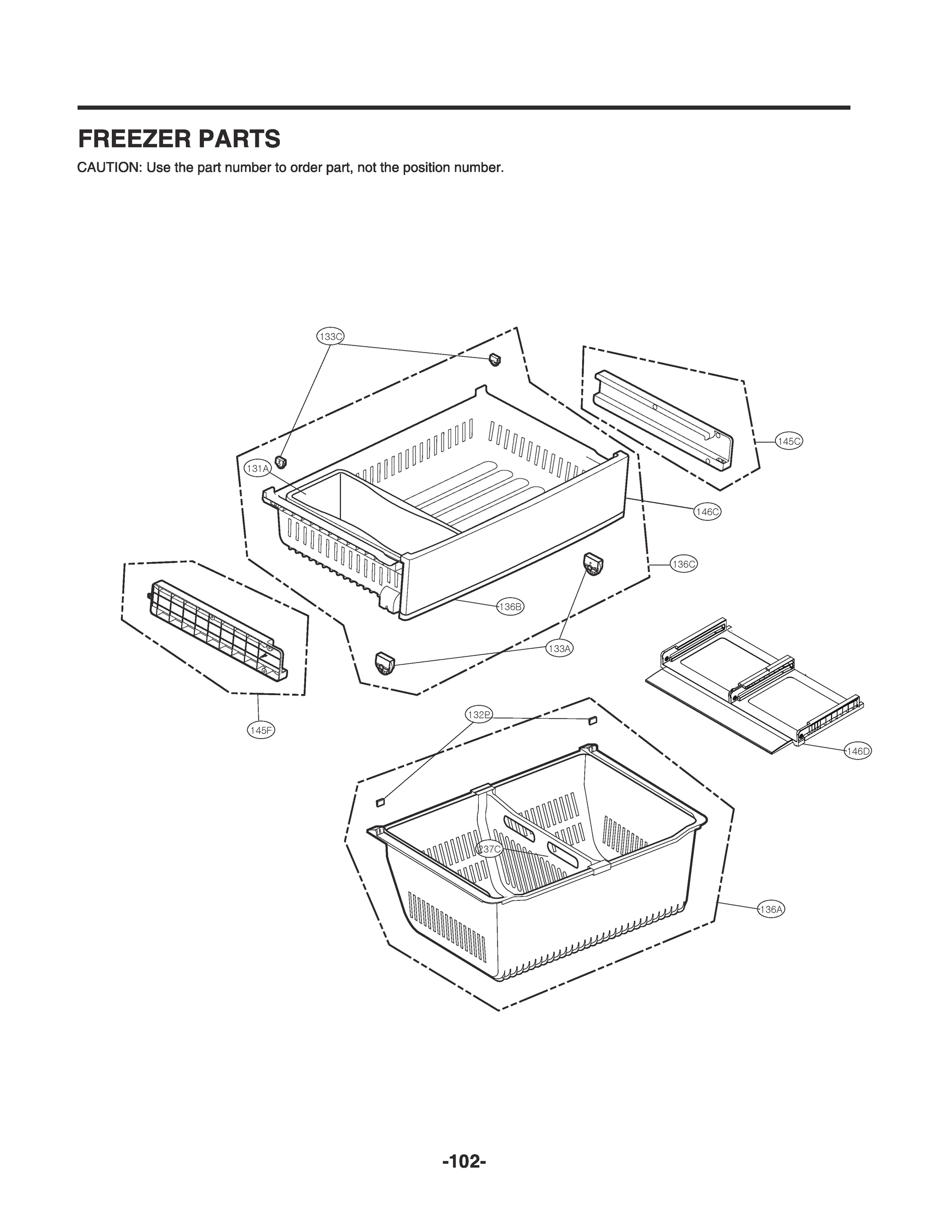 FREEZER PARTS