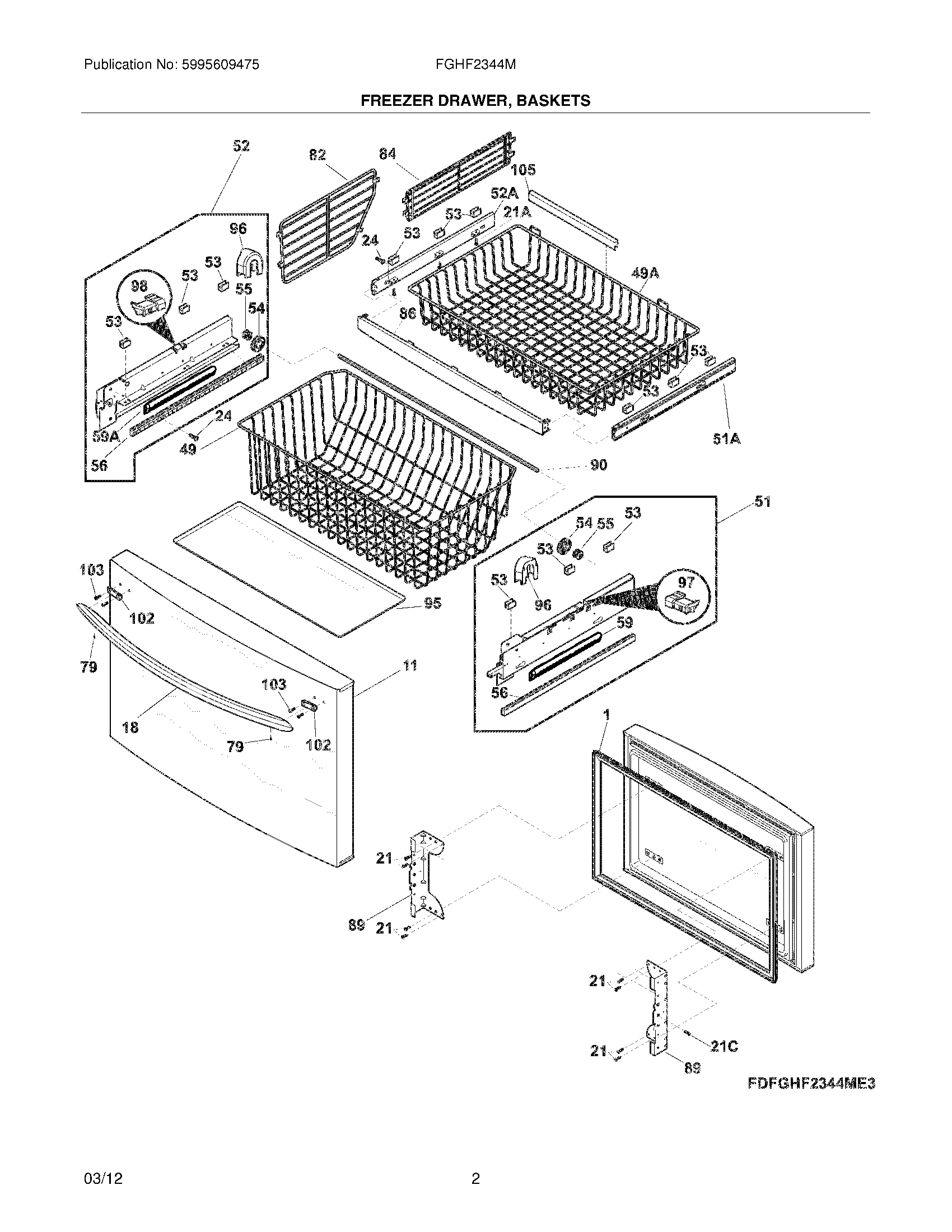 03 - FREEZER DRAWER - BASKET