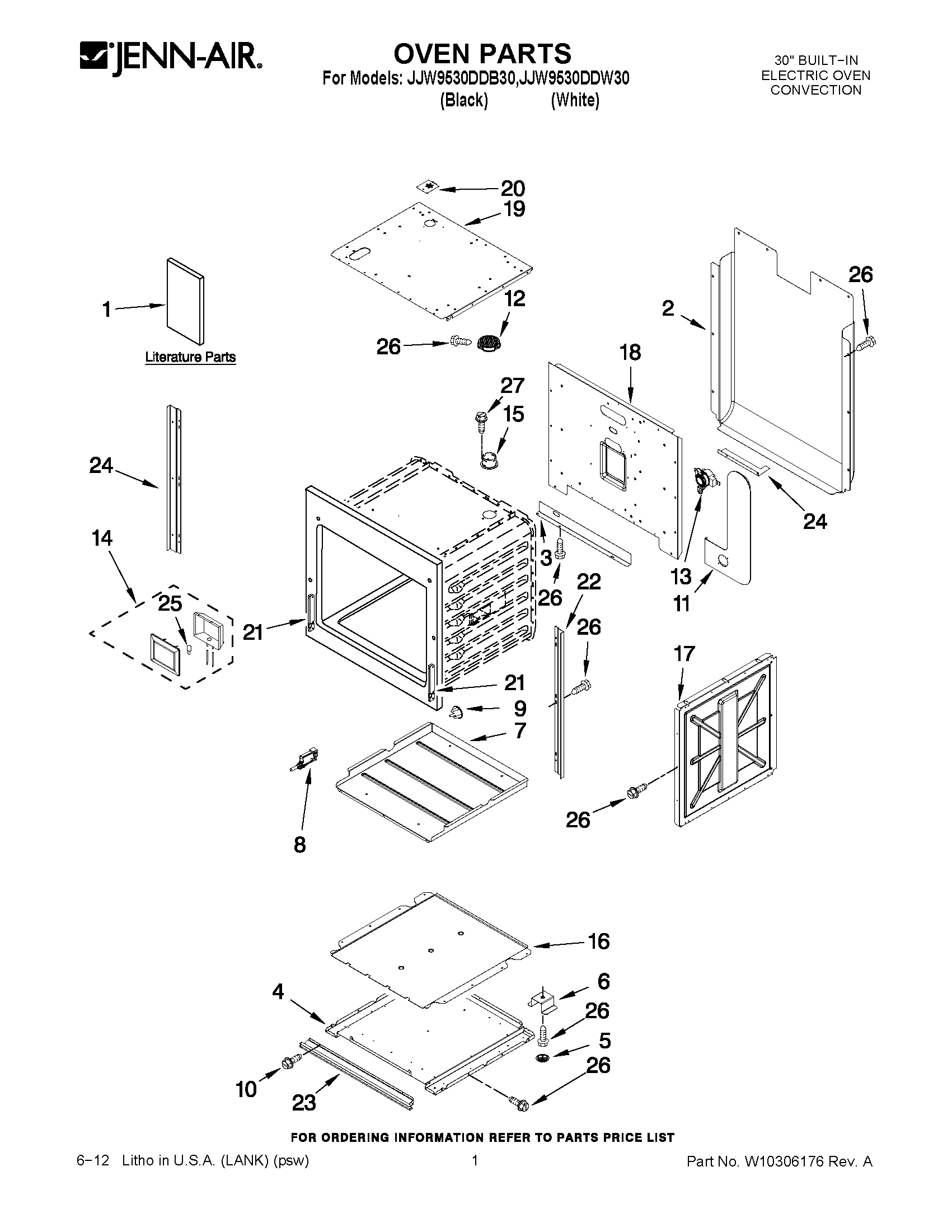 01 - OVEN PARTS