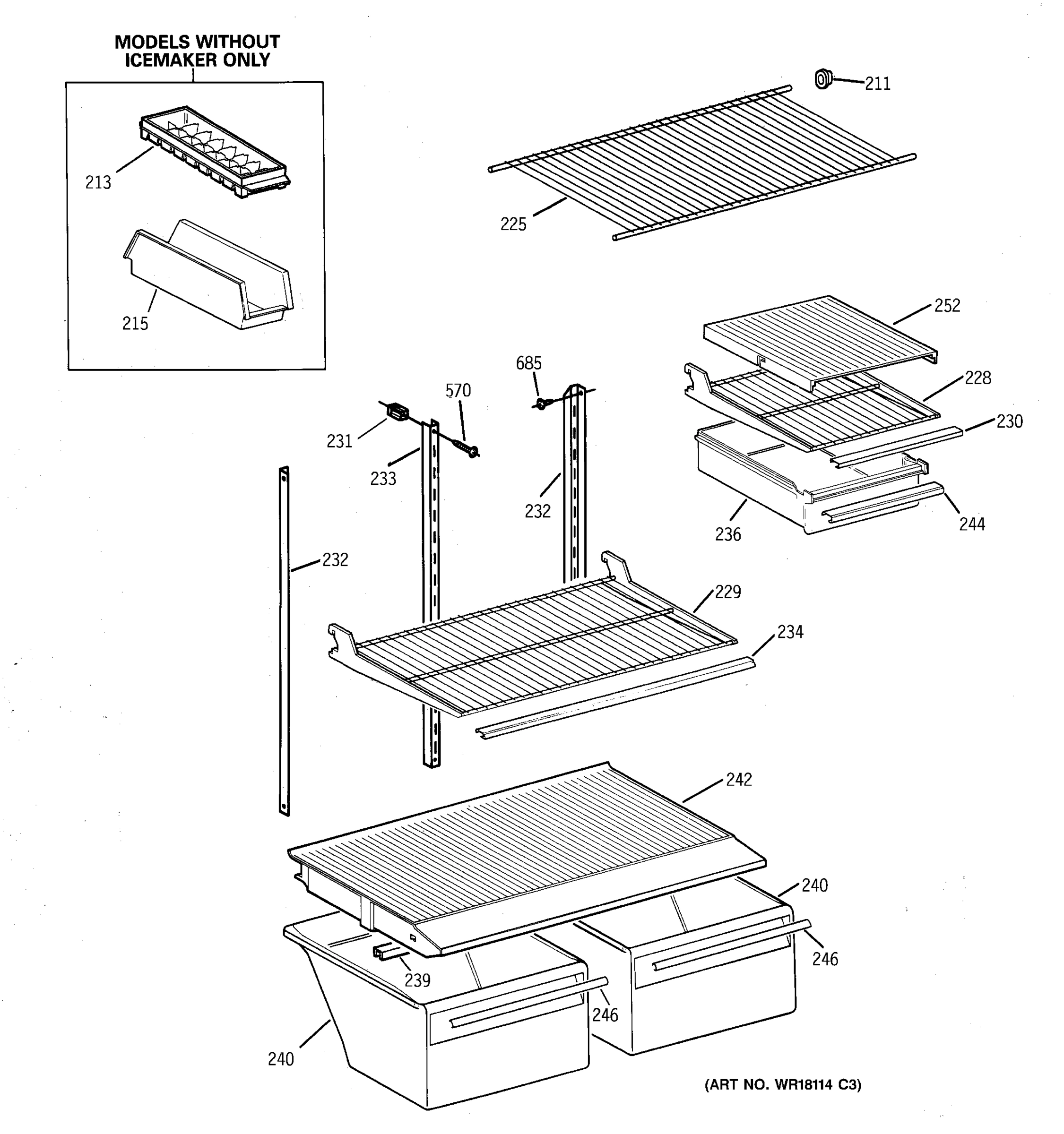 SHELF PARTS