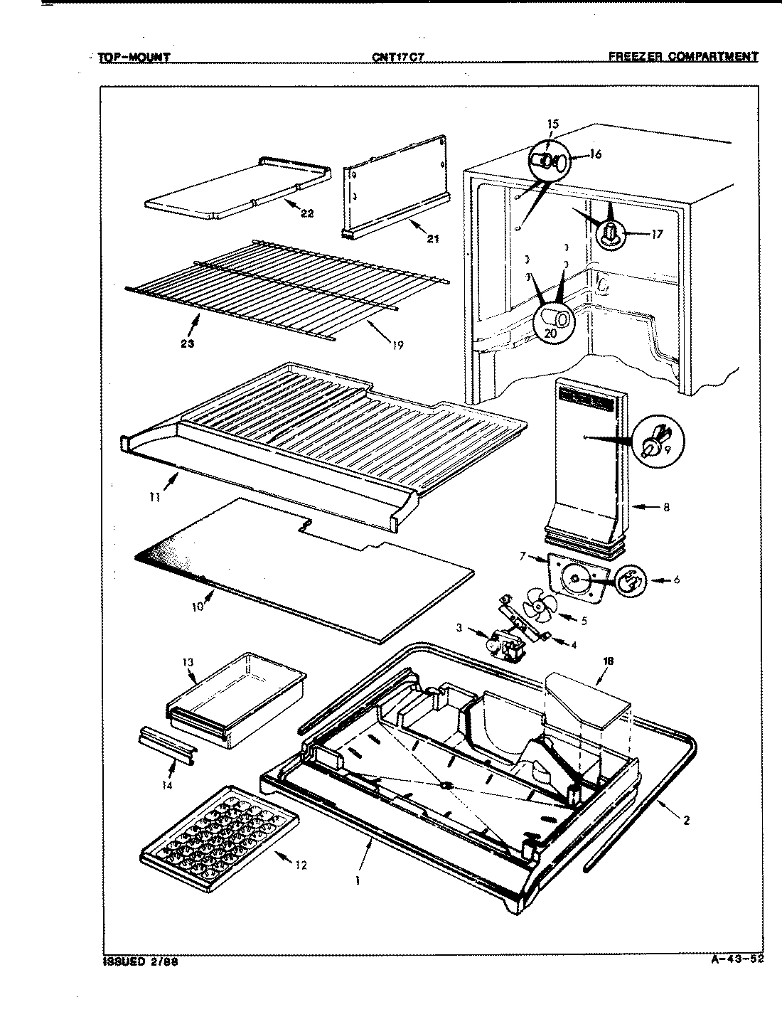 01 - FREEZER COMPARTMENT