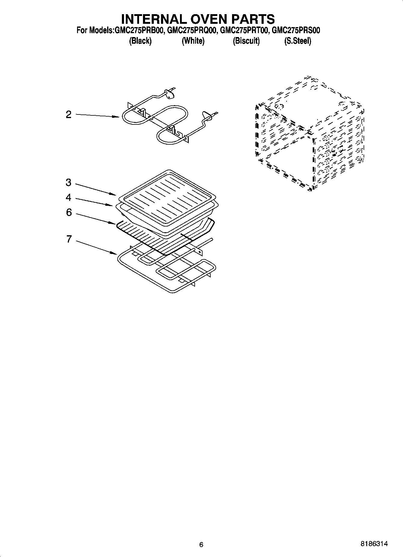 05 - INTERNAL OVEN PARTS