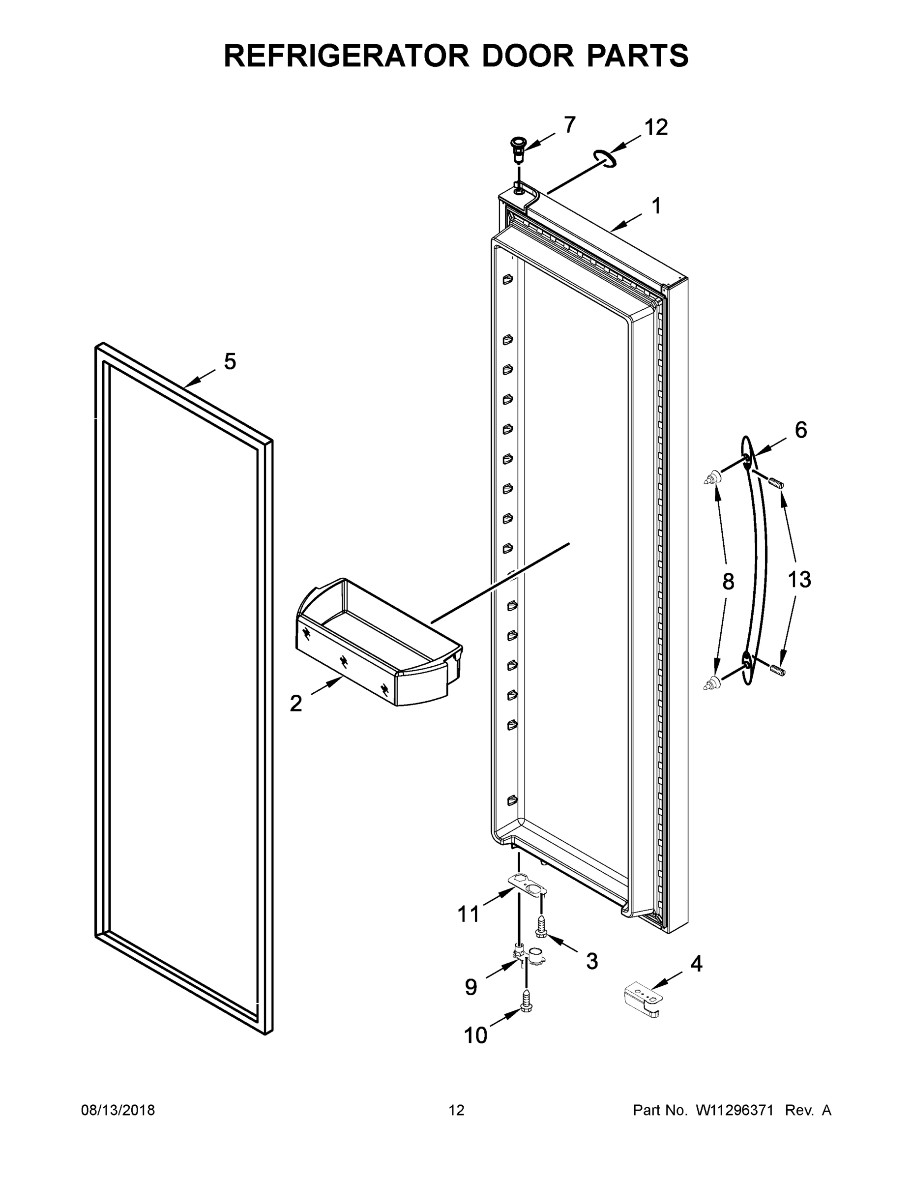 07 - REFRIGERATOR DOOR PARTS
