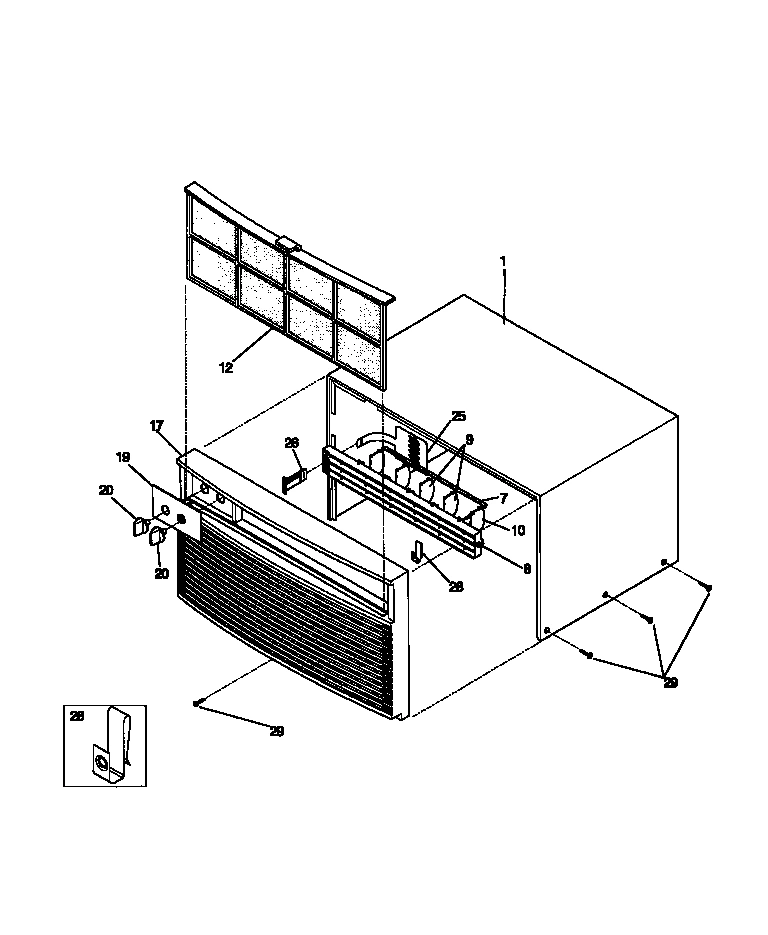 02 - CABINET FRONT AND WRAPPER