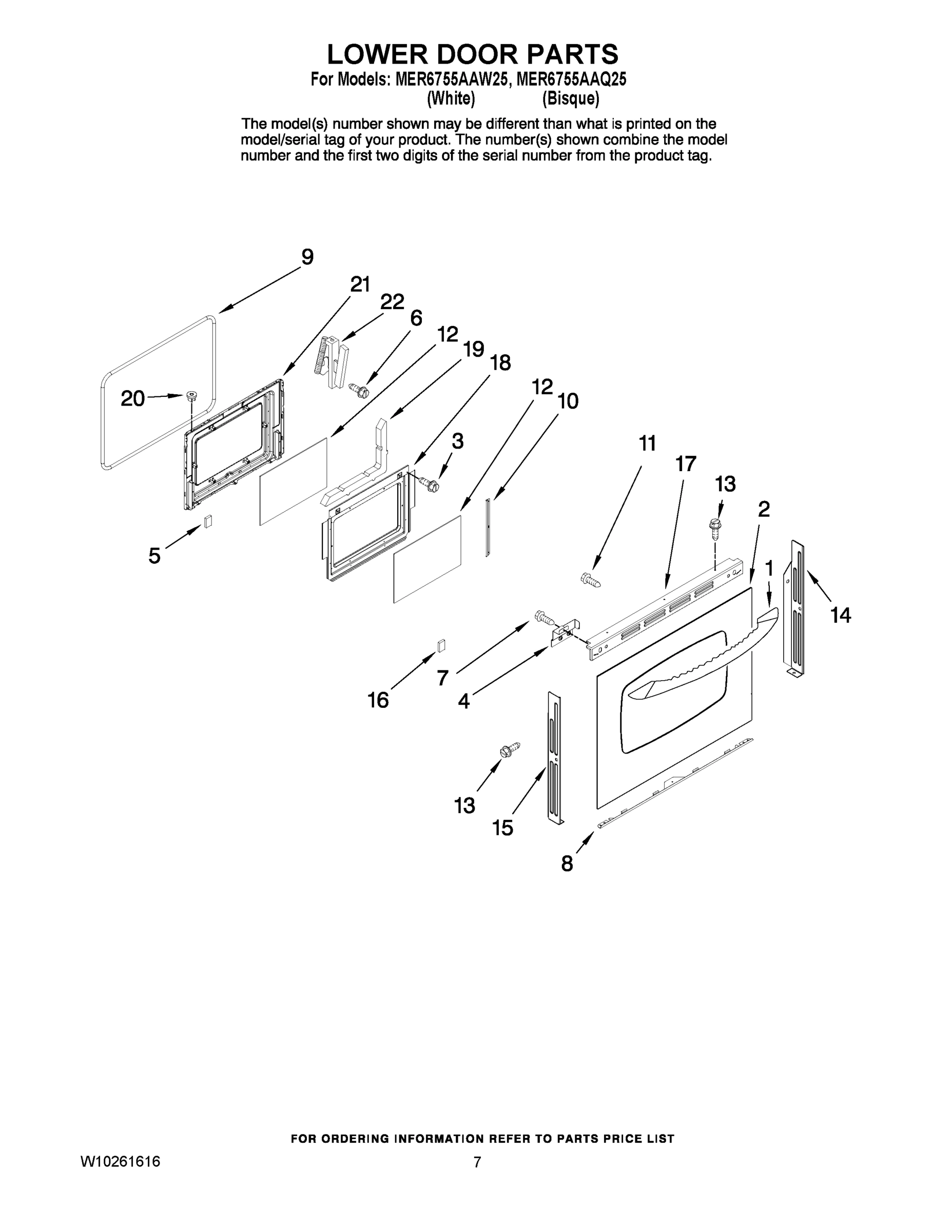 05 - LOWER DOOR PARTS