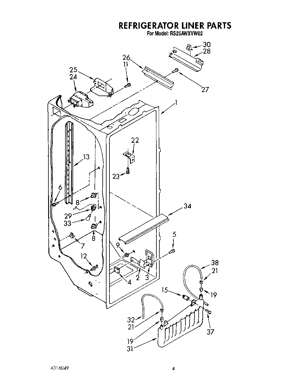 03 - REFRIGERATOR LINER