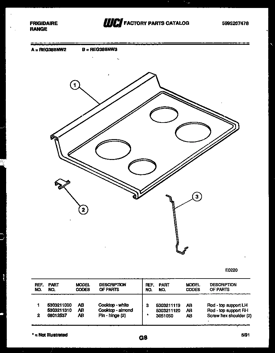 04 - COOKTOP PARTS