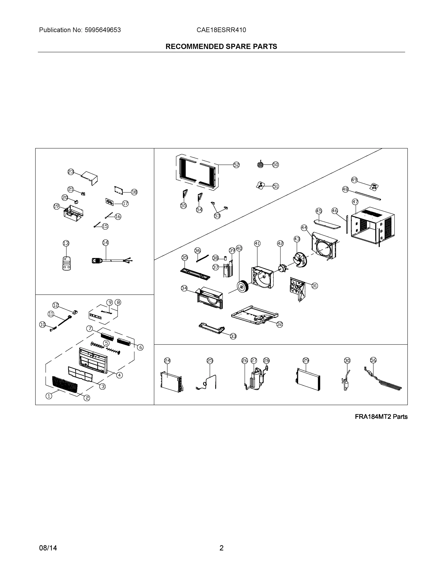 02 - RECOMMENDED SPARE PARTS