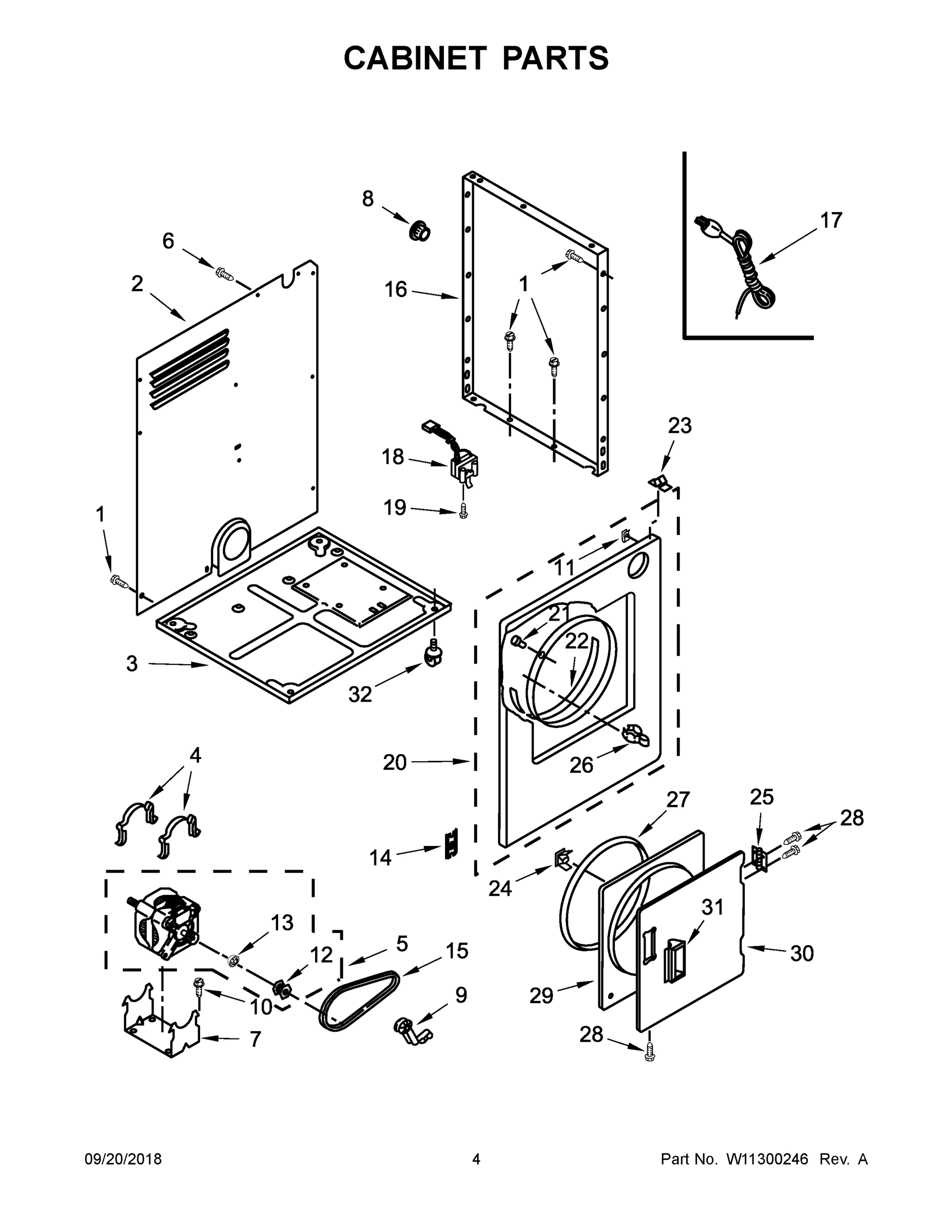 03 - CABINET PARTS